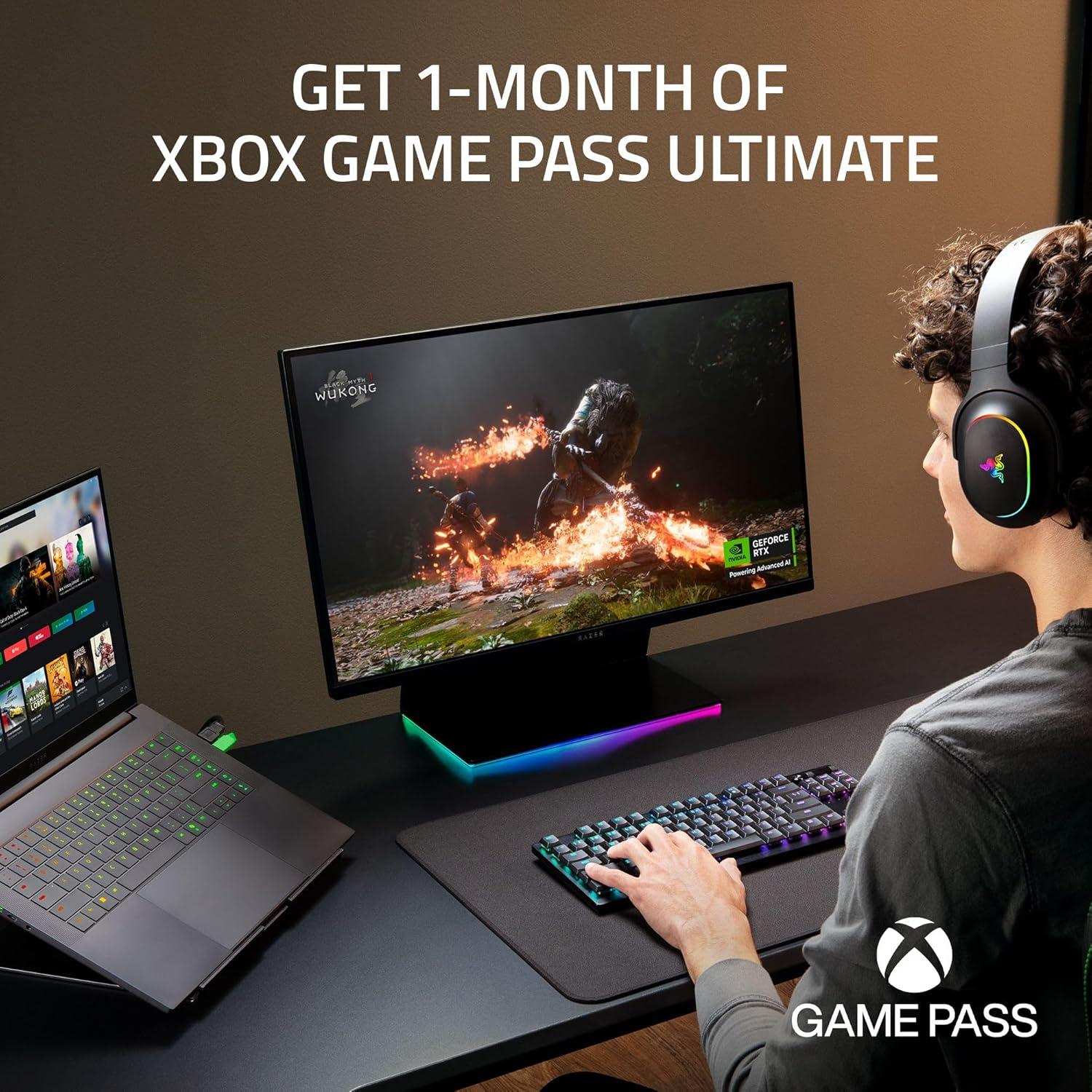 Laptop para Juegos Razer Blade 14 - Ryzen 9 AI 365 - RTX 5060 - 16GB RAM - 1TB SSD - Pantalla OLED 3K 120Hz - Negro