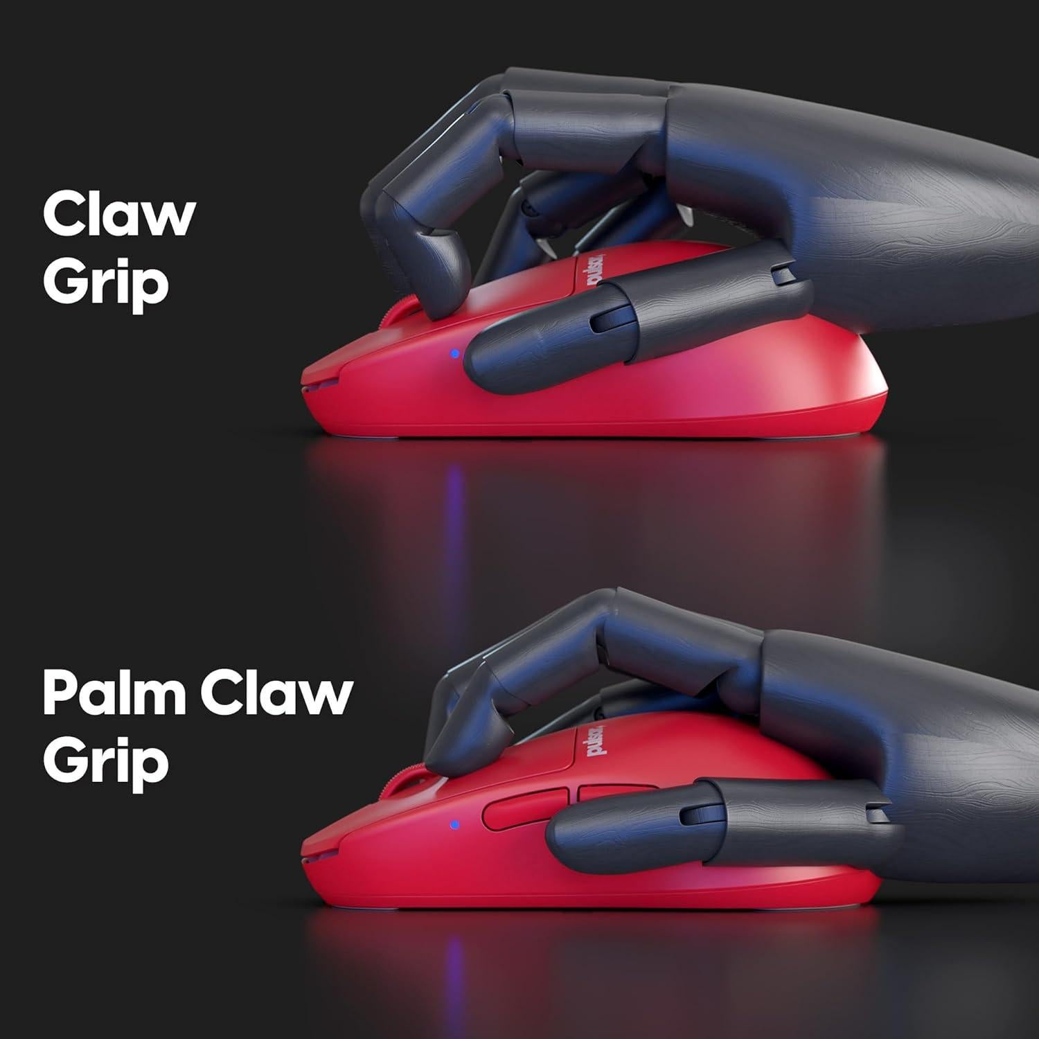 Ratón Gaming Inalámbrico Pulsar X2H Mini Rojo 26000 DPI