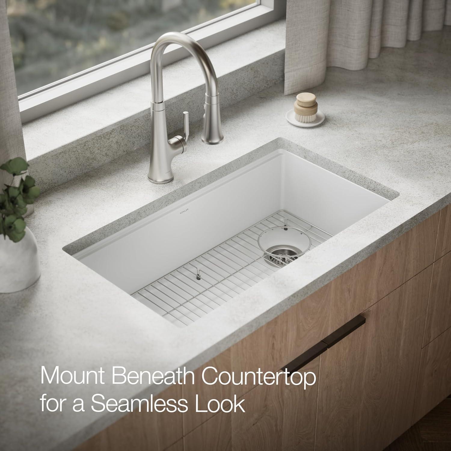 Fregadero de Cocina KOHLER Billings 82.55 cm Acero Inoxidable