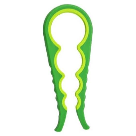 Abrebotellas y Tarros Multifuncional Genérico 4 en 1 Verde