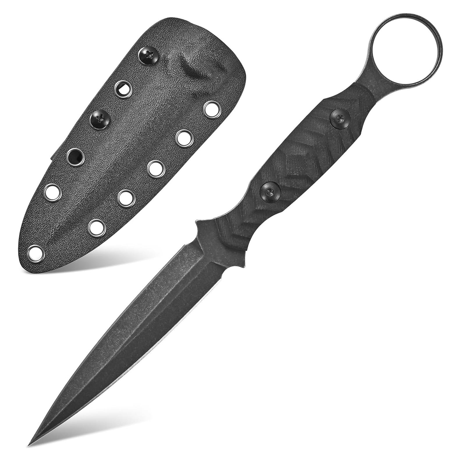 Cuchillo Fijo GTK340 Gtkii de Acero AUS-10 con Mango G10