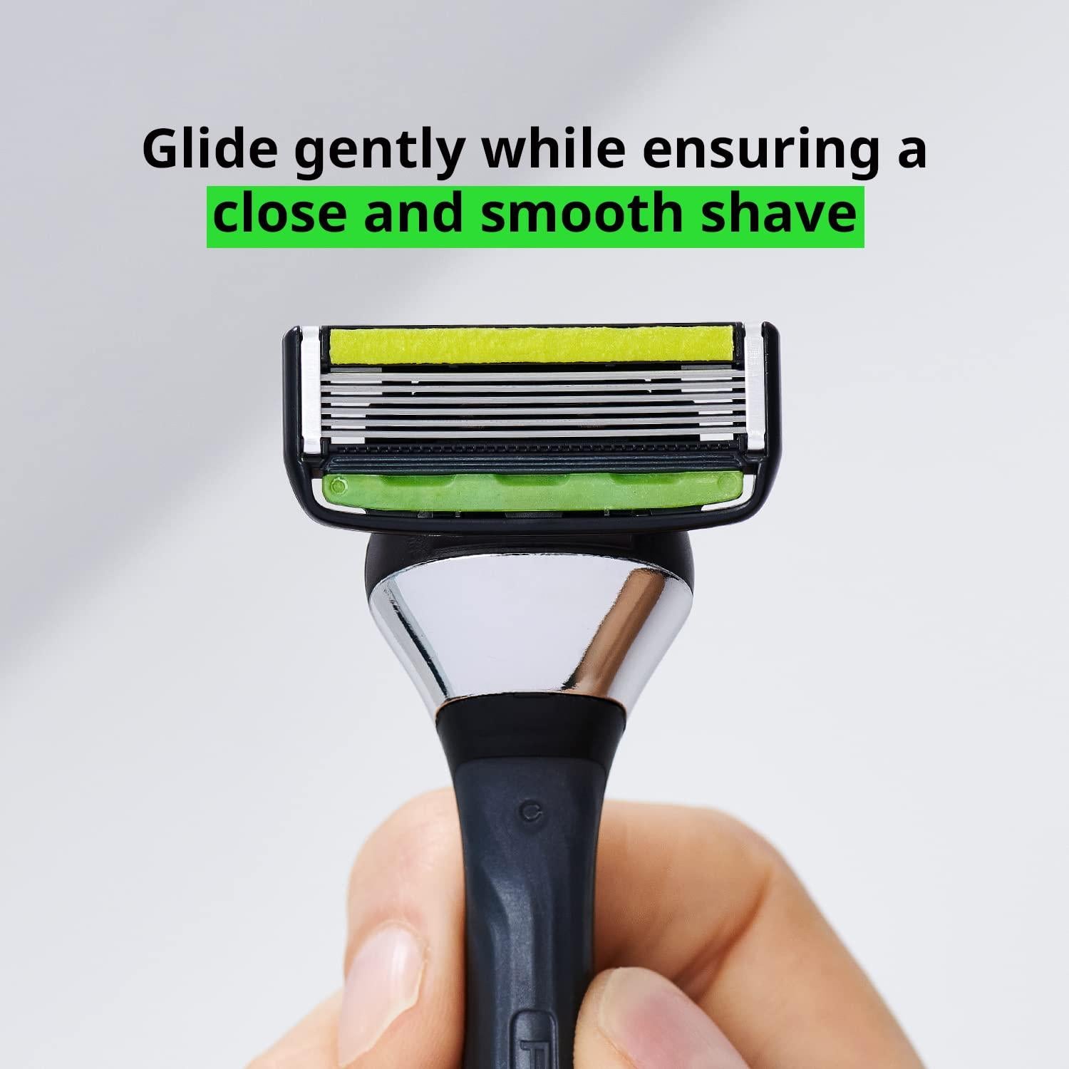 Dorco Pace 6 Pro - Afeitadora 6 Cuchillas + 10 Cartuchos