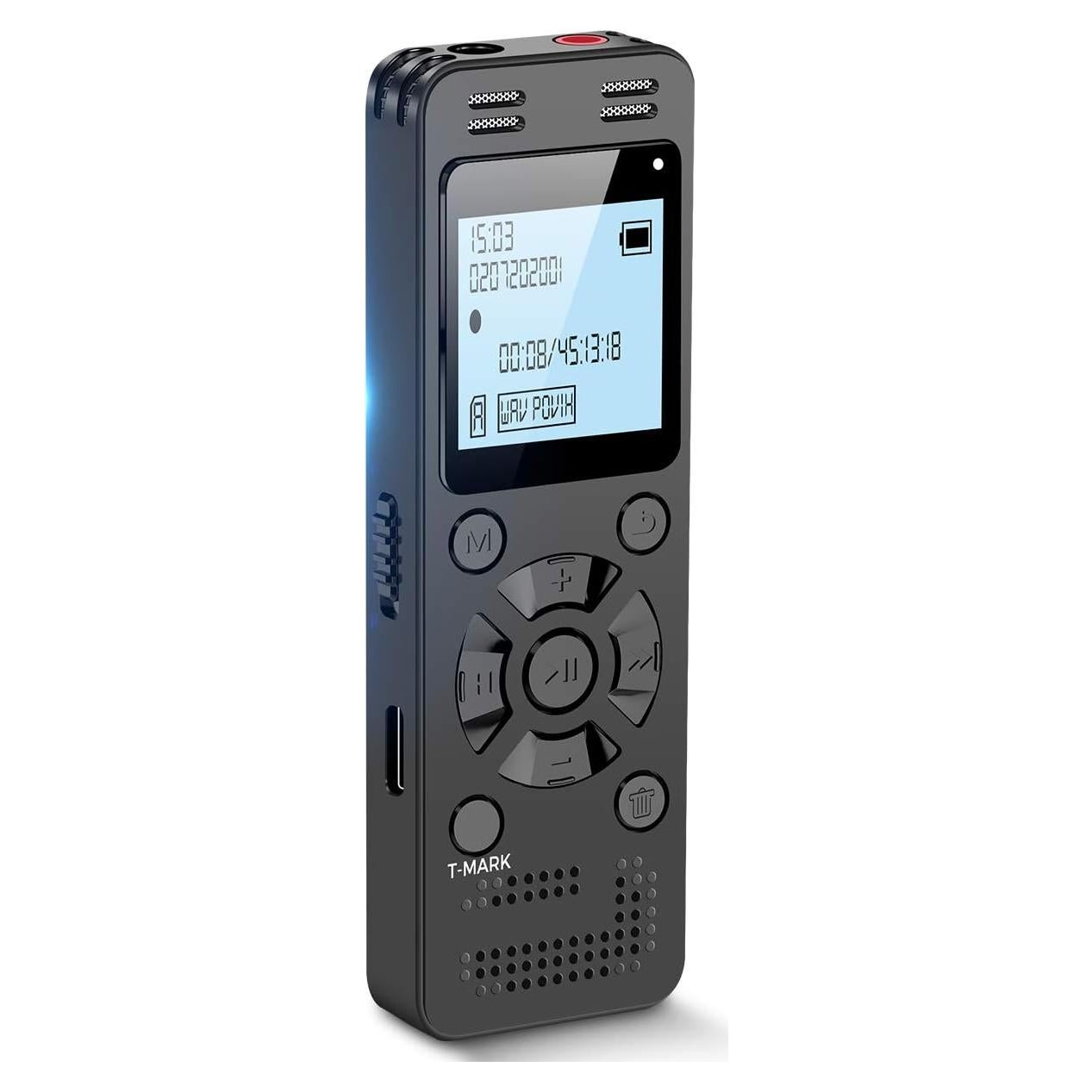 Grabadora de Voz Digital EVIDA V618 128GB Activada por Voz