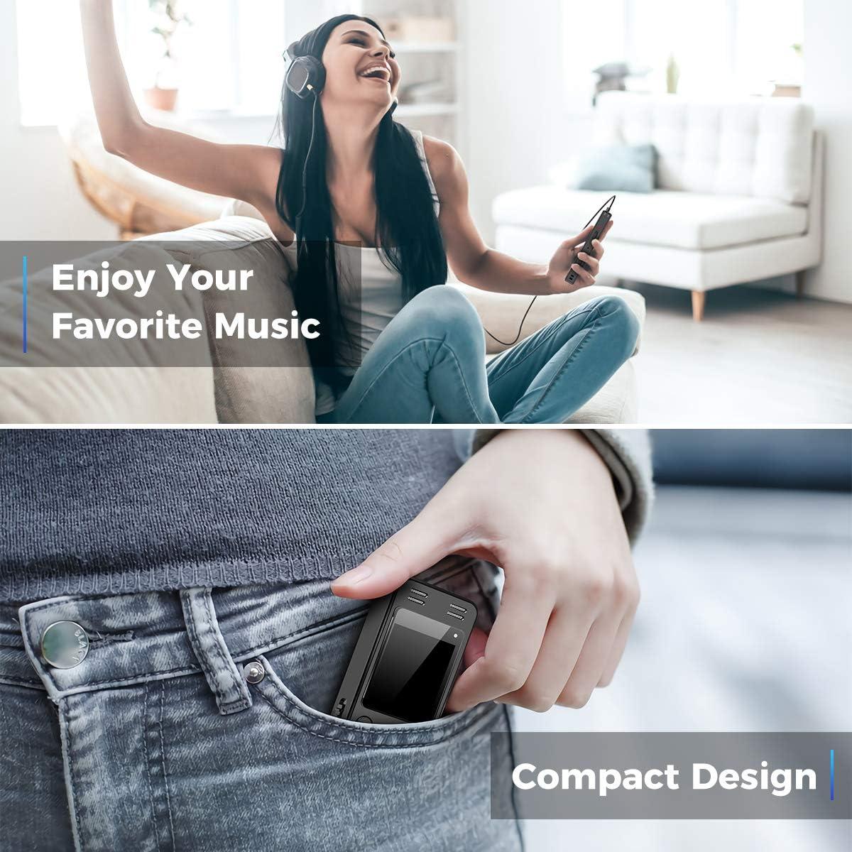 Grabadora de Voz Digital EVIDA V618 128GB Activada por Voz