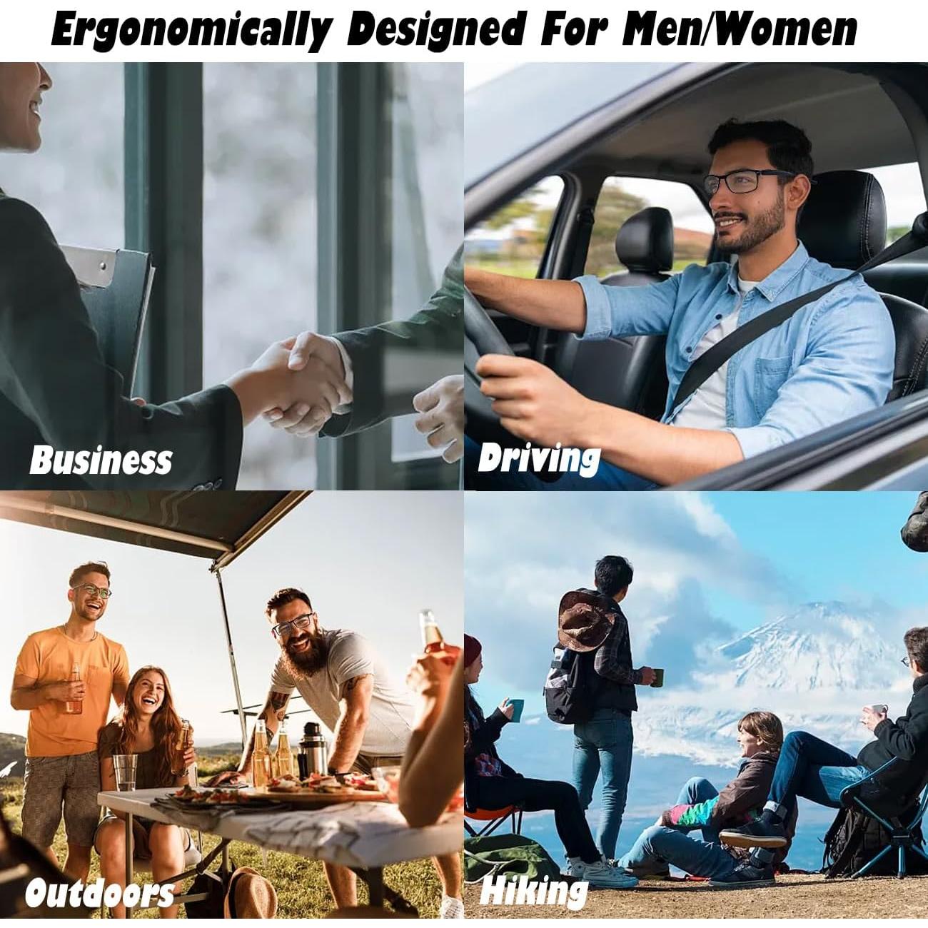 Gafas Inteligentes AI Polarizadas XOOMEER con Altavoz UV400