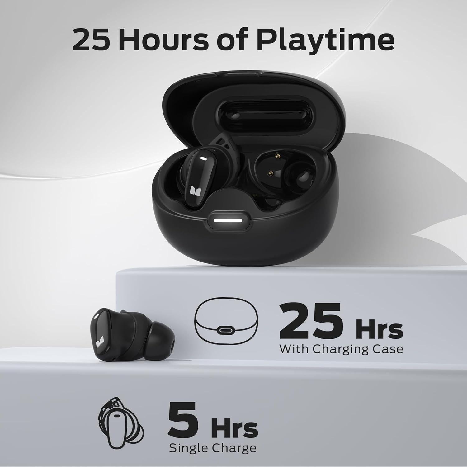 Auriculares In-Ear Inalámbricos Monster N-Lite 206 Bluetooth 5.4