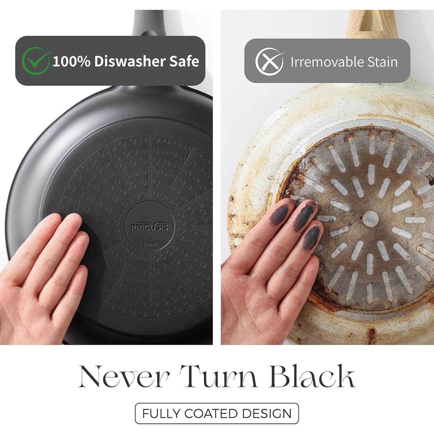 Sartén Antiadherente ILAG ULTIMATE 20.32 cm Sésamo Negro