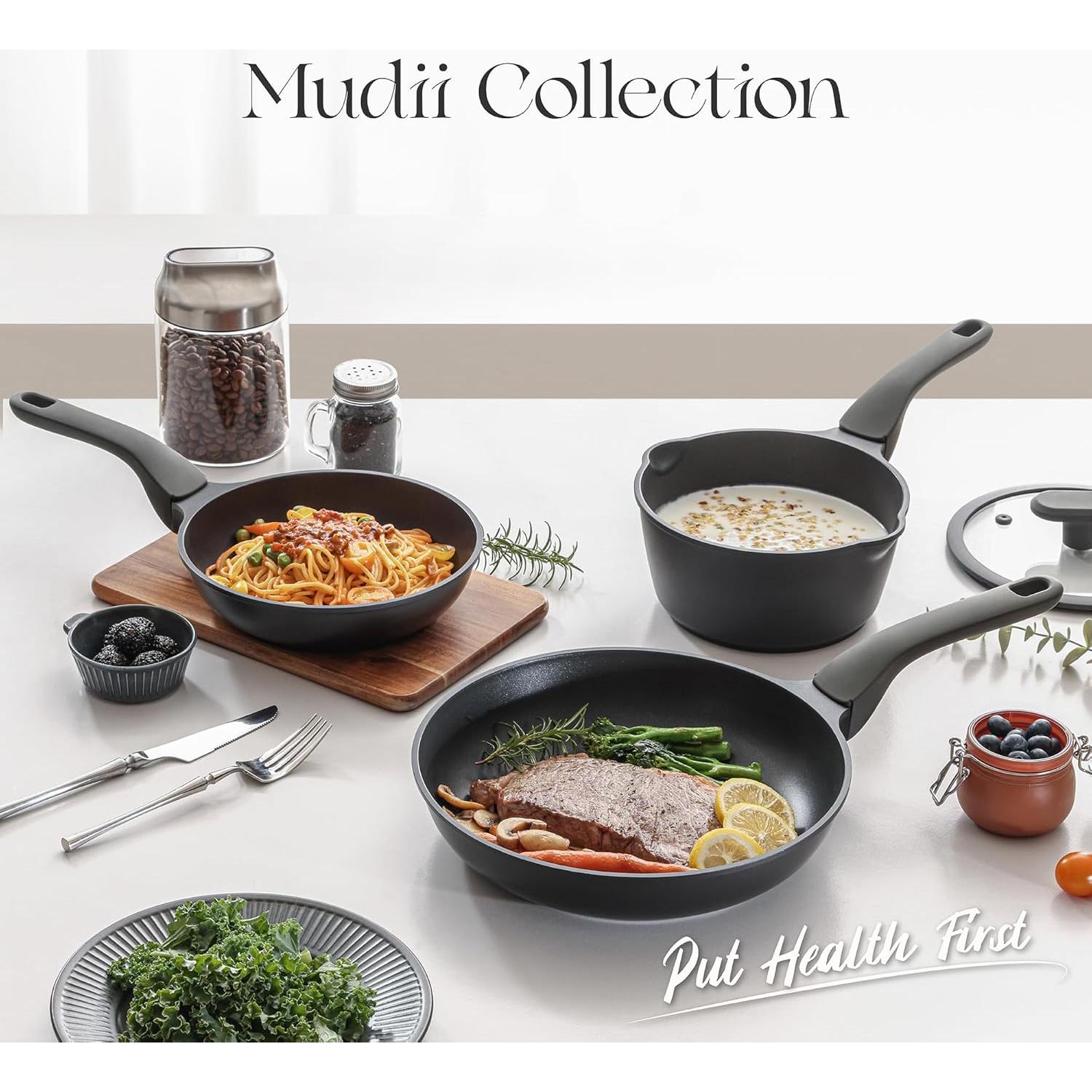 Sartén Antiadherente ILAG ULTIMATE 20.32 cm Sésamo Negro