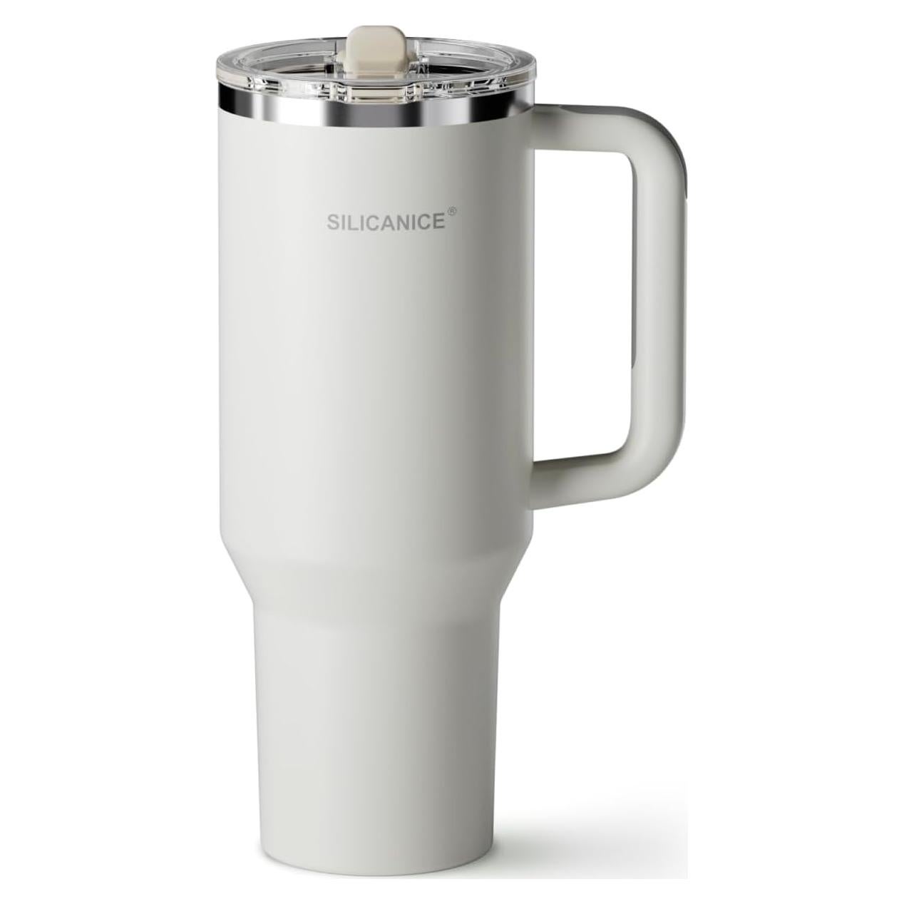 Botella de Agua SILICANICE 40 oz Acero Inoxidable Aislada