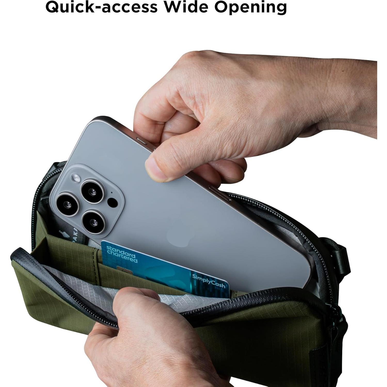 Bolsa de Viaje Compacta ALPAKA Flight Pouch 0.3L Verde