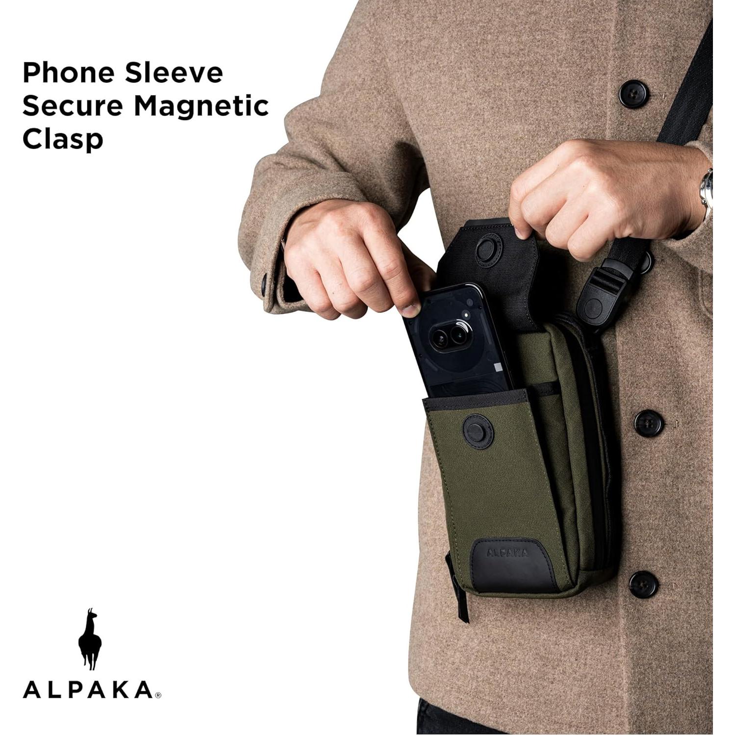 Bolsa Cruzada ALPAKA Modular Sling V2 Verde Militar 300D