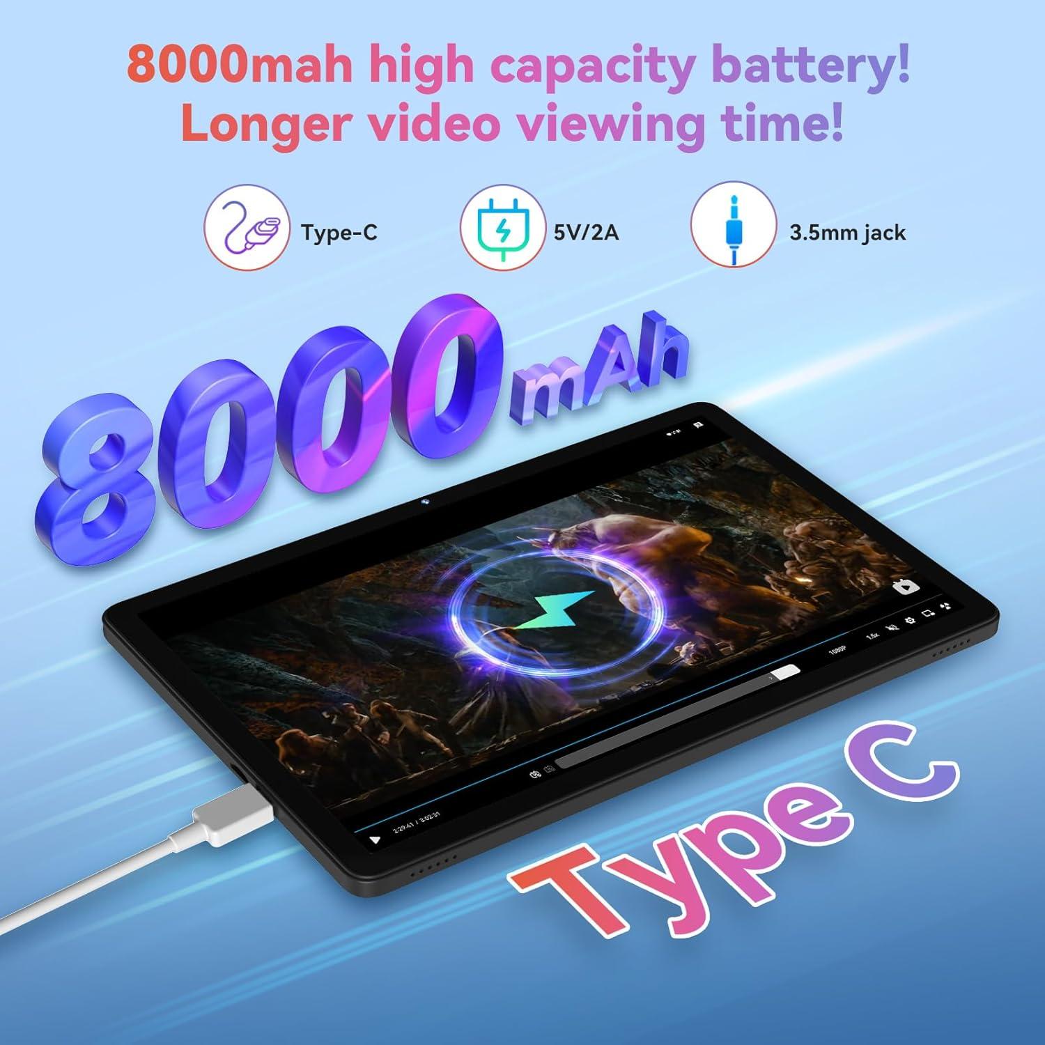 Tableta Android 15 Alphawolf Lpad3A 11" FHD 20GB RAM 128GB