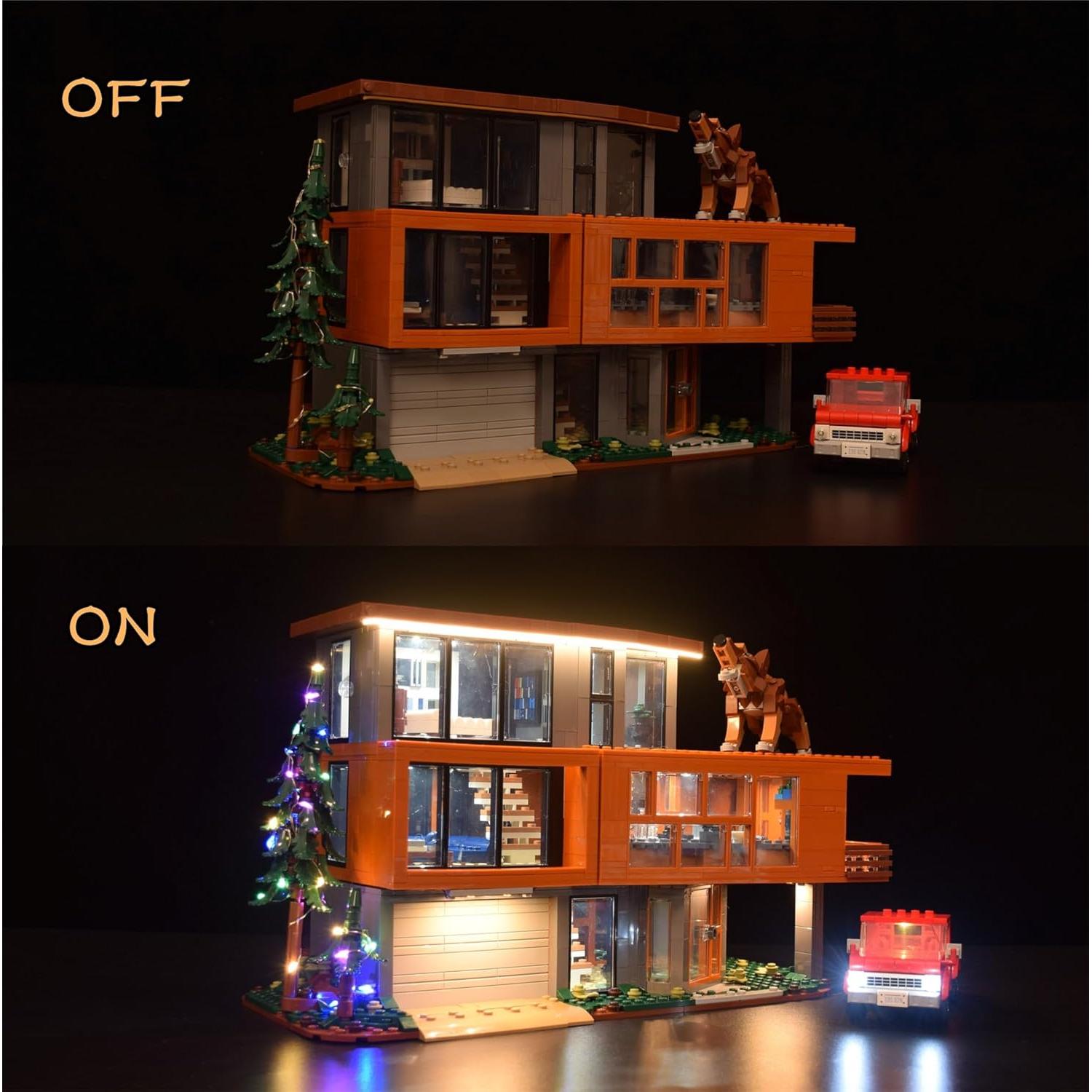 Kit de Iluminación LED LightGo para Lego 21354 - Versión Remota