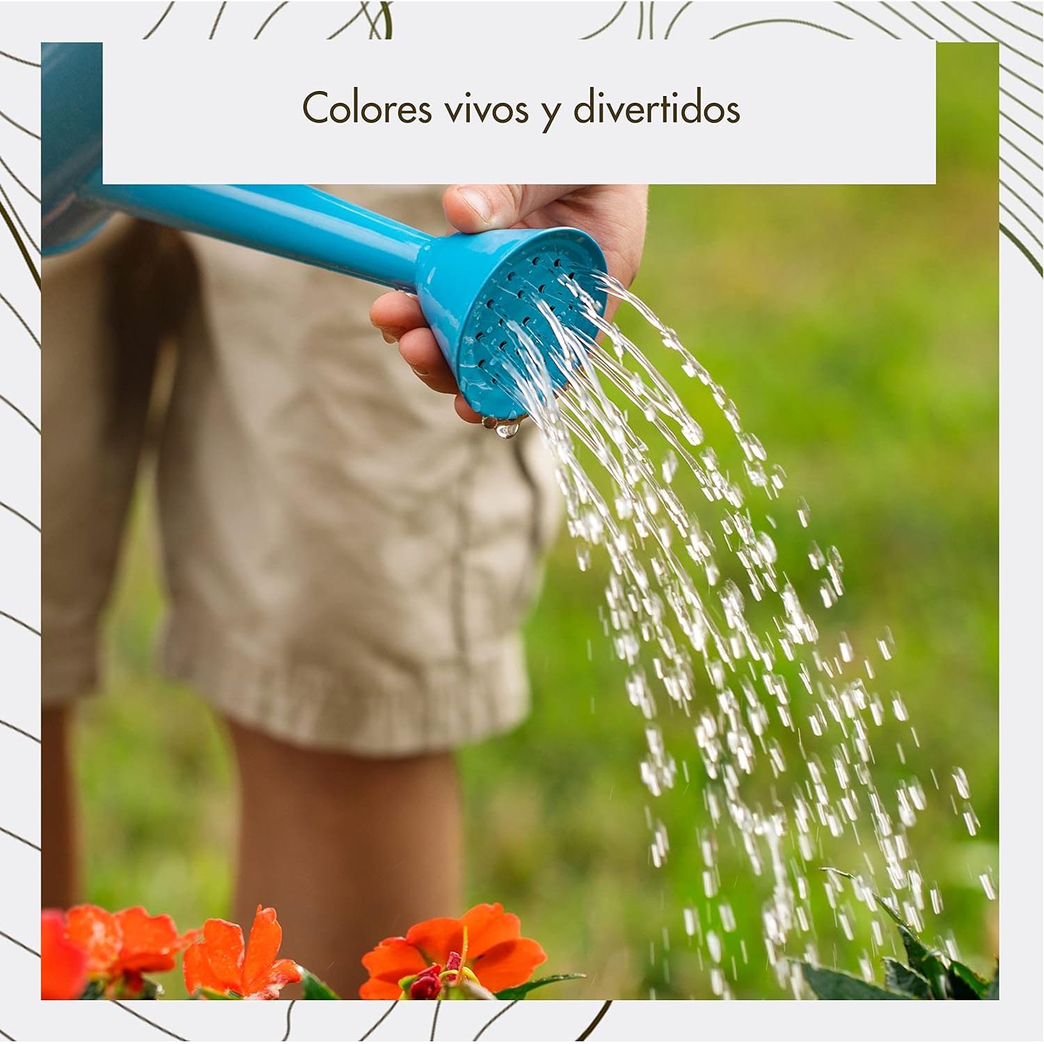 Regadera para Niños Homarden 0.94L Metal Azul