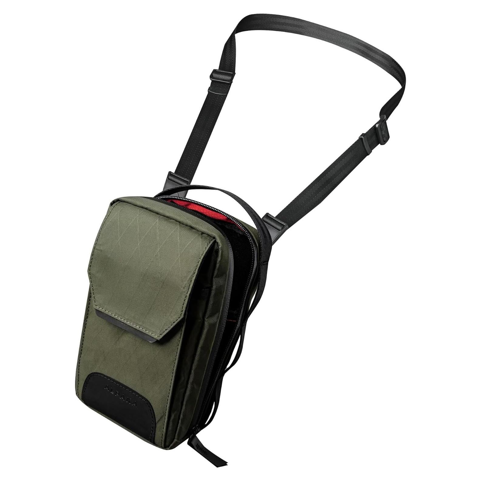 Bolsa Cruzada ALPAKA Modular Sling V2 Verde Oscuro 2L