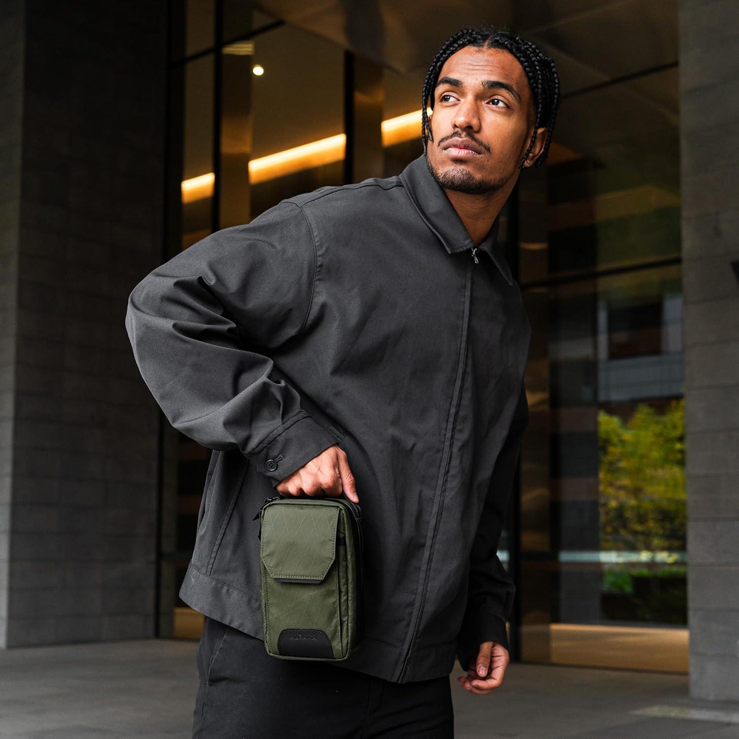 Bolsa Cruzada ALPAKA Modular Sling V2 Verde Oscuro 2L