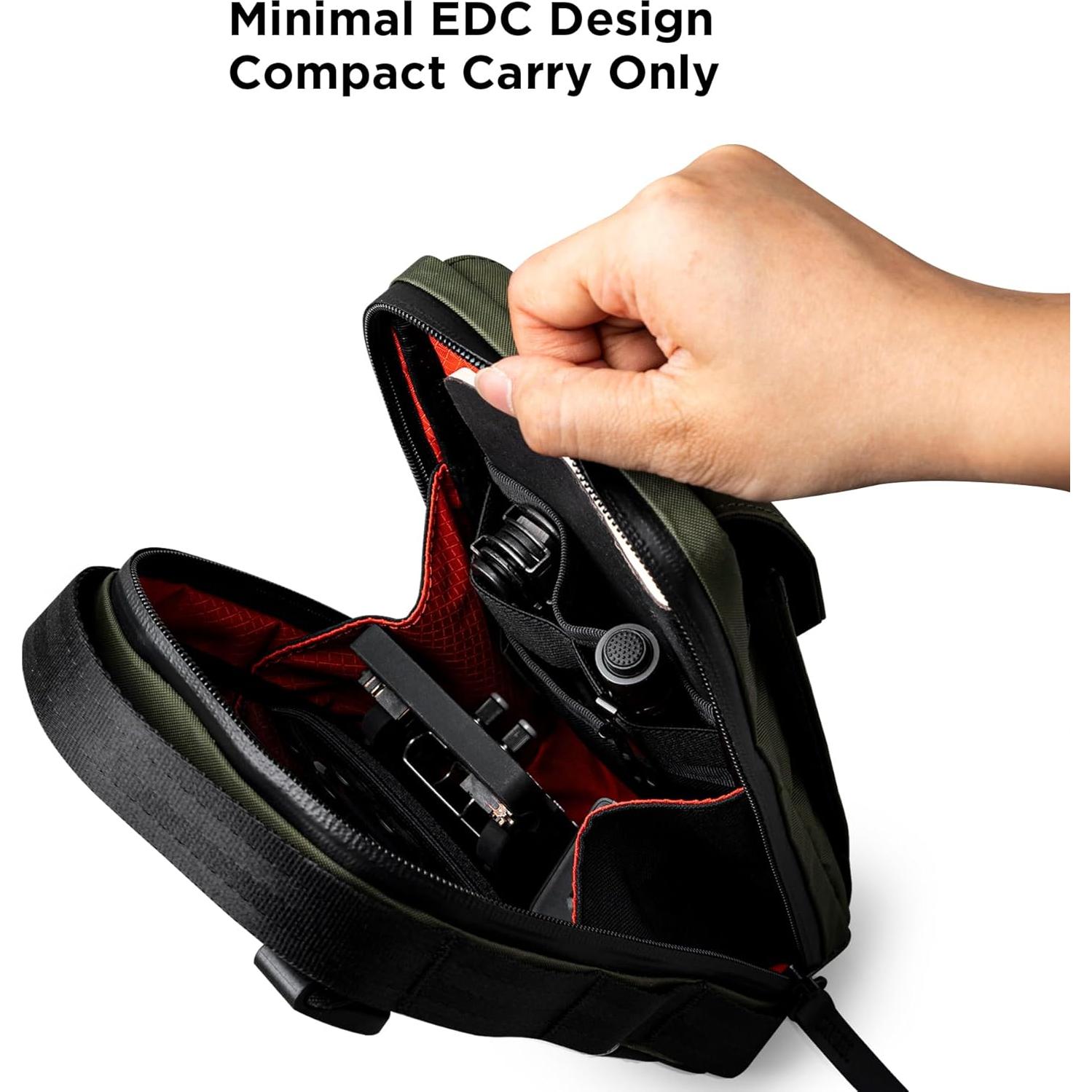 Bolsa Cruzada ALPAKA Modular Sling V2 Verde Oscuro 2L