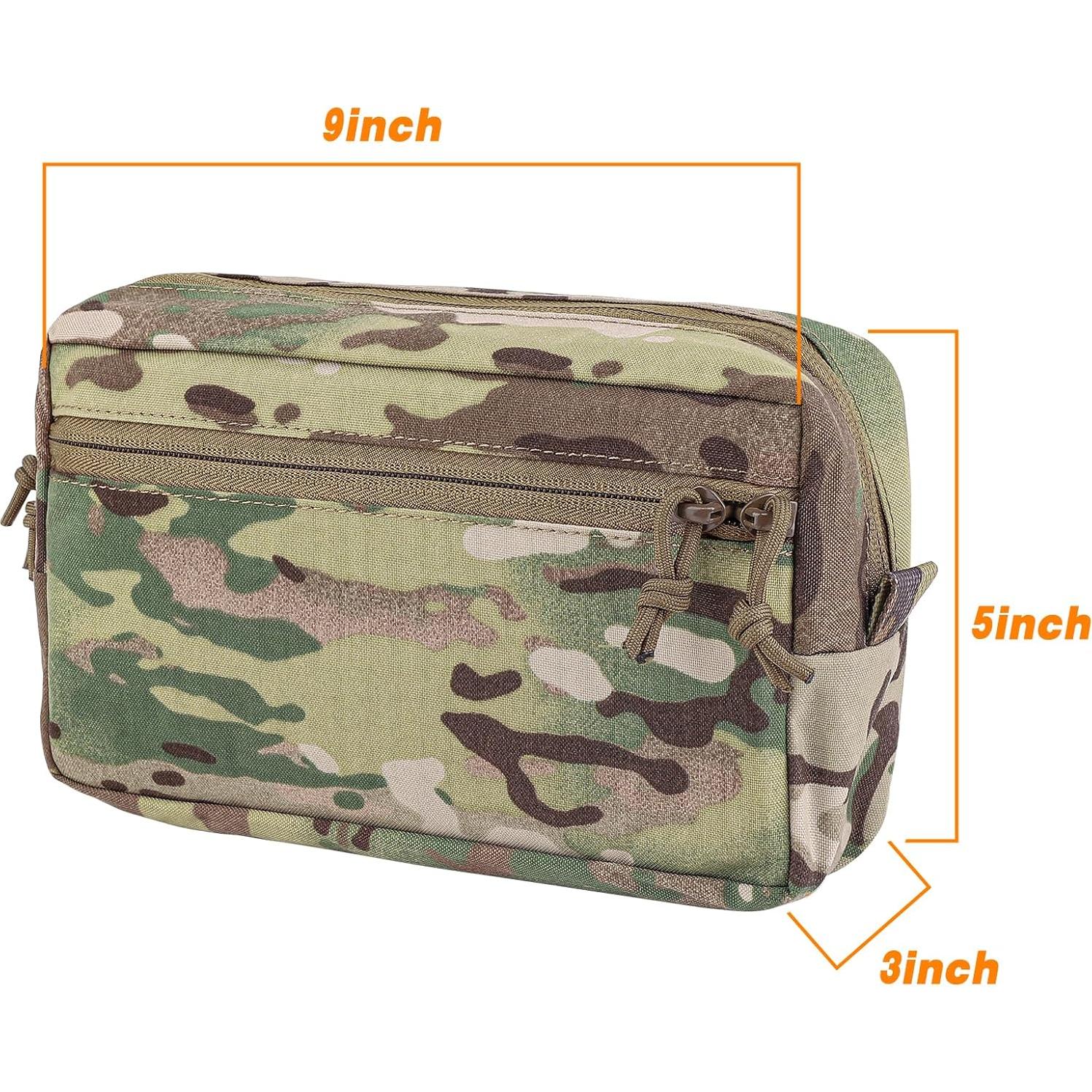 Bolsa Molle Táctica Ancha Tactical Cronex 22.86x7.62cm
