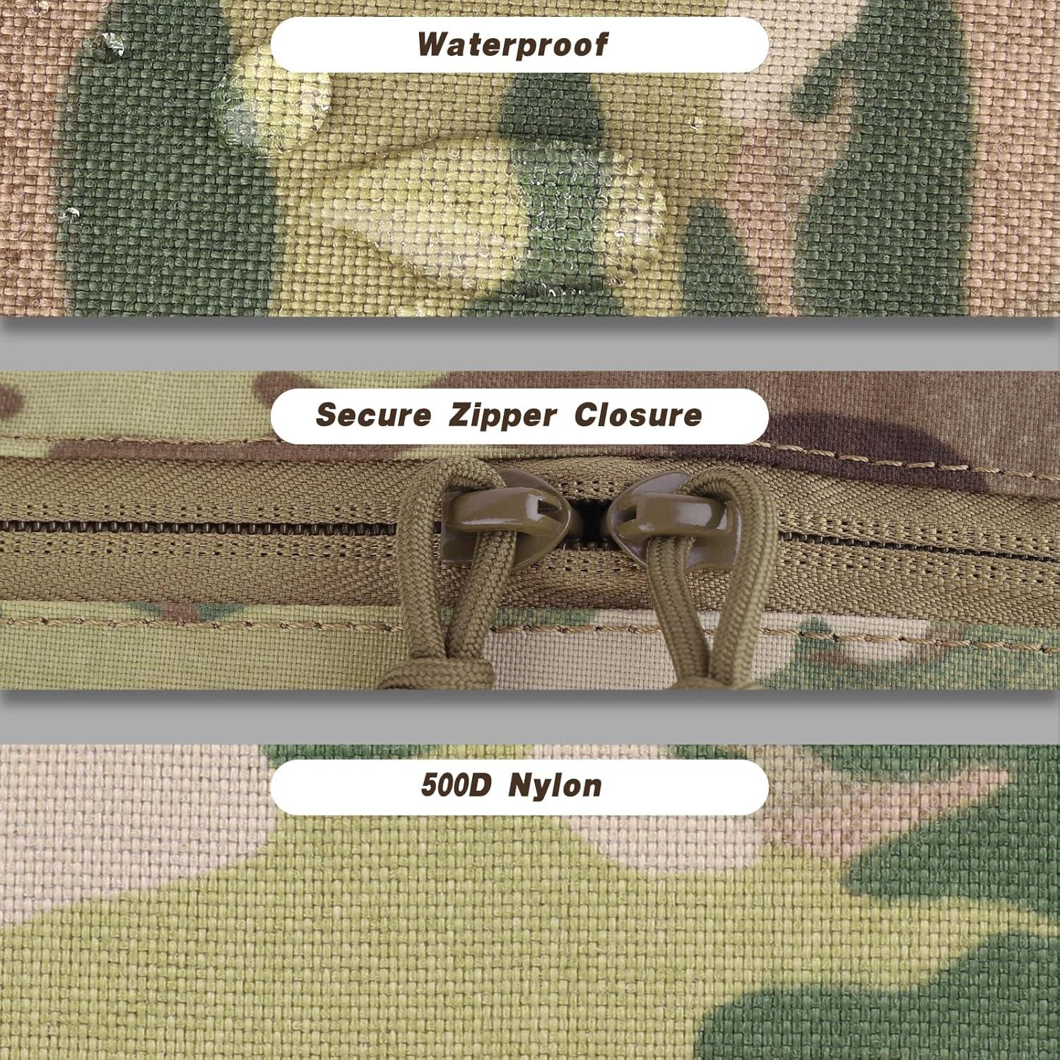 Bolsa Molle Táctica Ancha Tactical Cronex 22.86x7.62cm