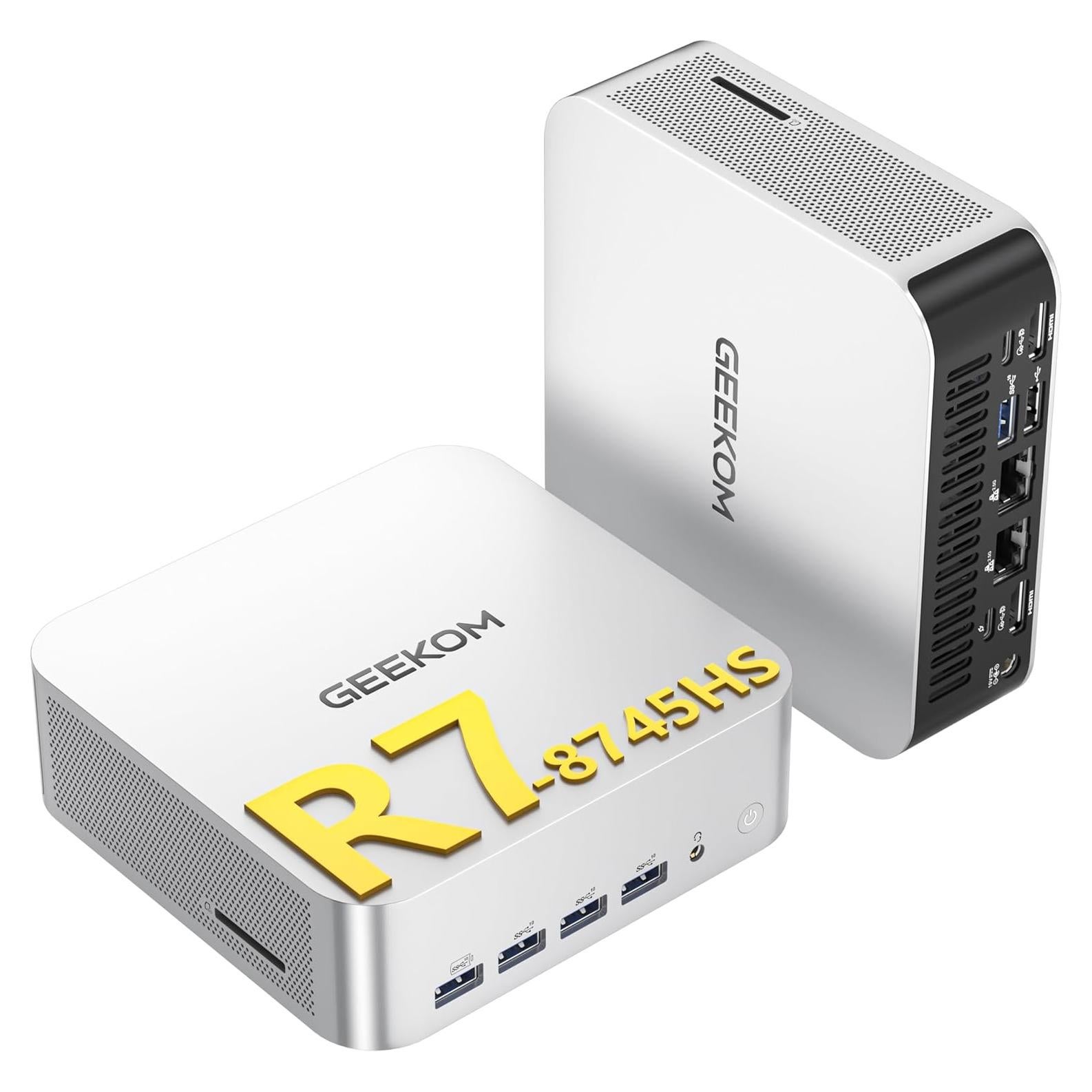 Mini PC GEEKOM A8 Max | AMD Ryzen 7 8745HS | 32GB RAM | 1TB SSD