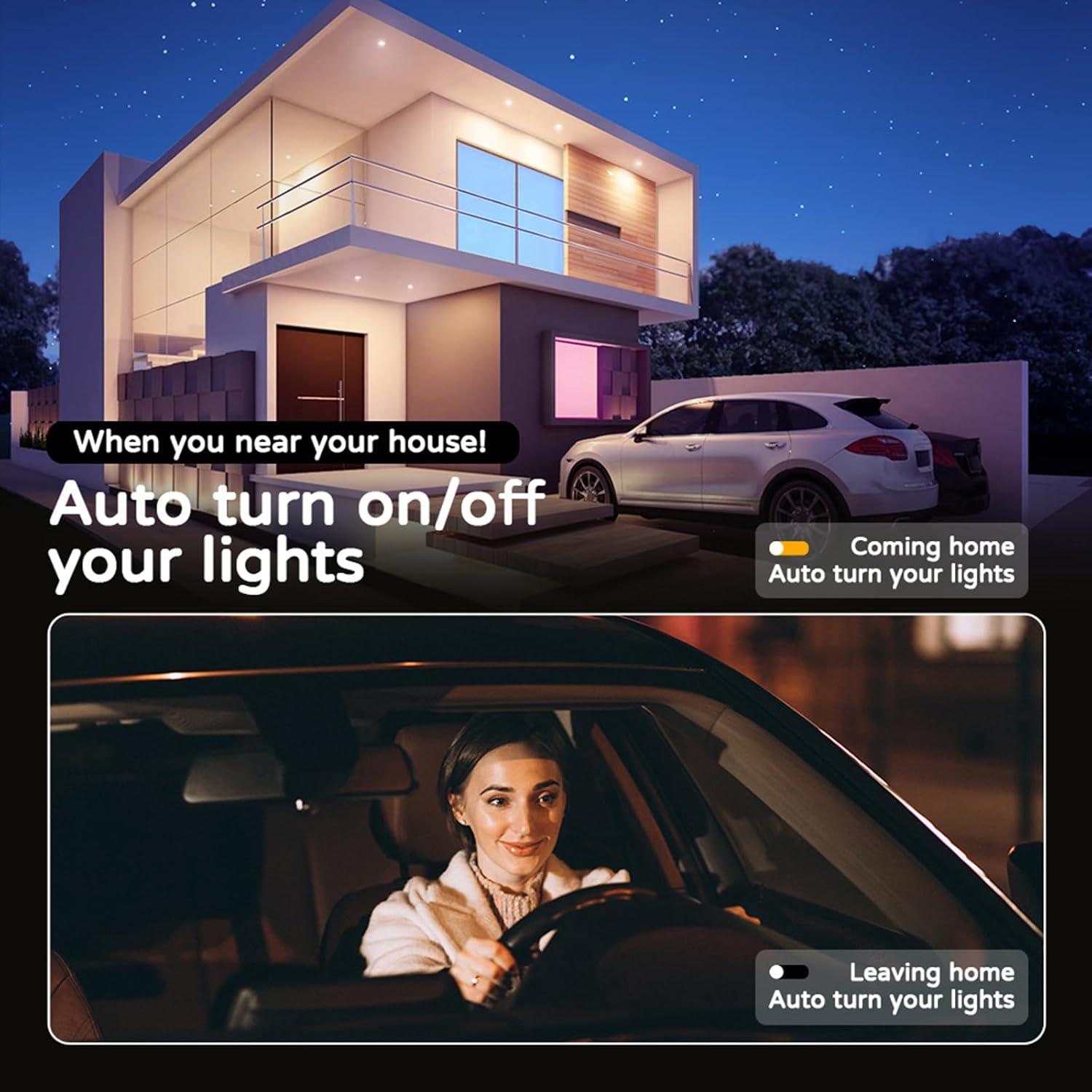 Lámpara de Techo LED Inteligente 30W KYFGDLA RGB IP44