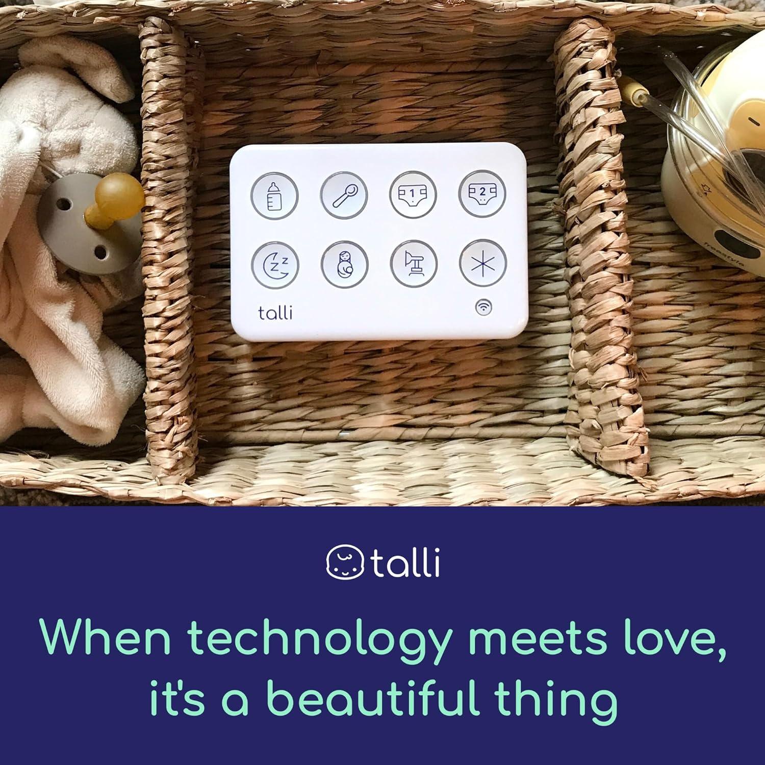 Talli Diario Rastreador de Bebé - Monitor de Alimentación y Sueño