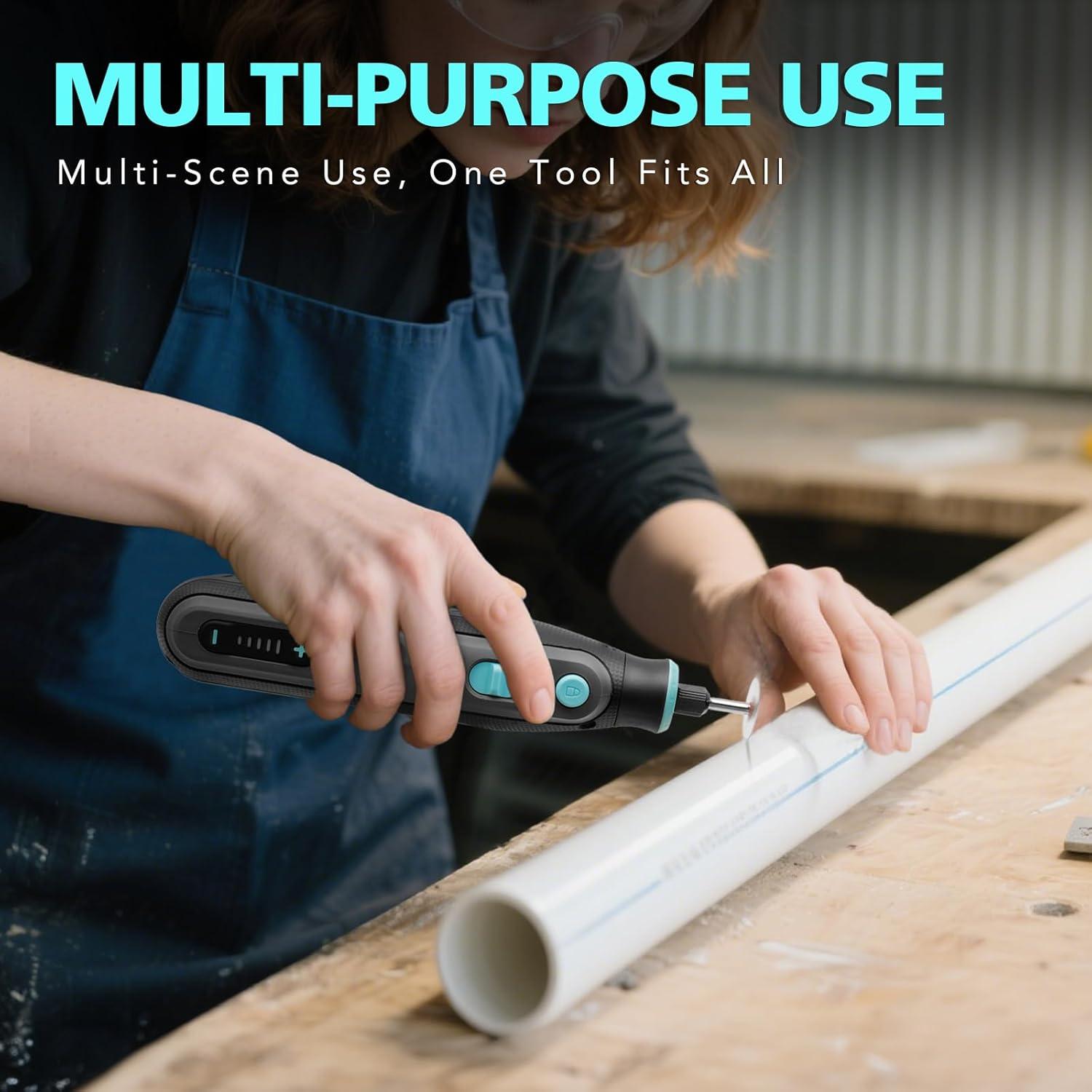 Mini Herramienta Rotativa Inalámbrica XSSIVE 4V con 101 Accesorios