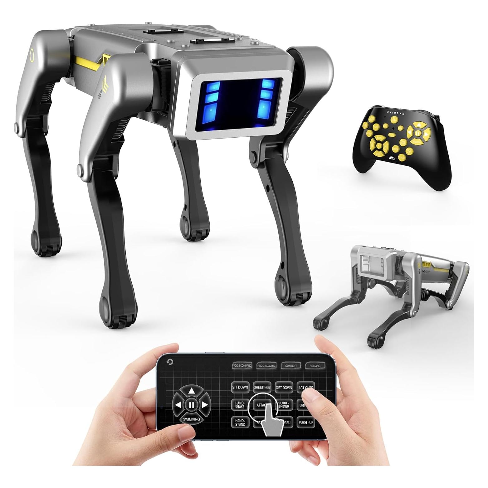 Perro Robot Inteligente EVADA con Control Remoto y APP