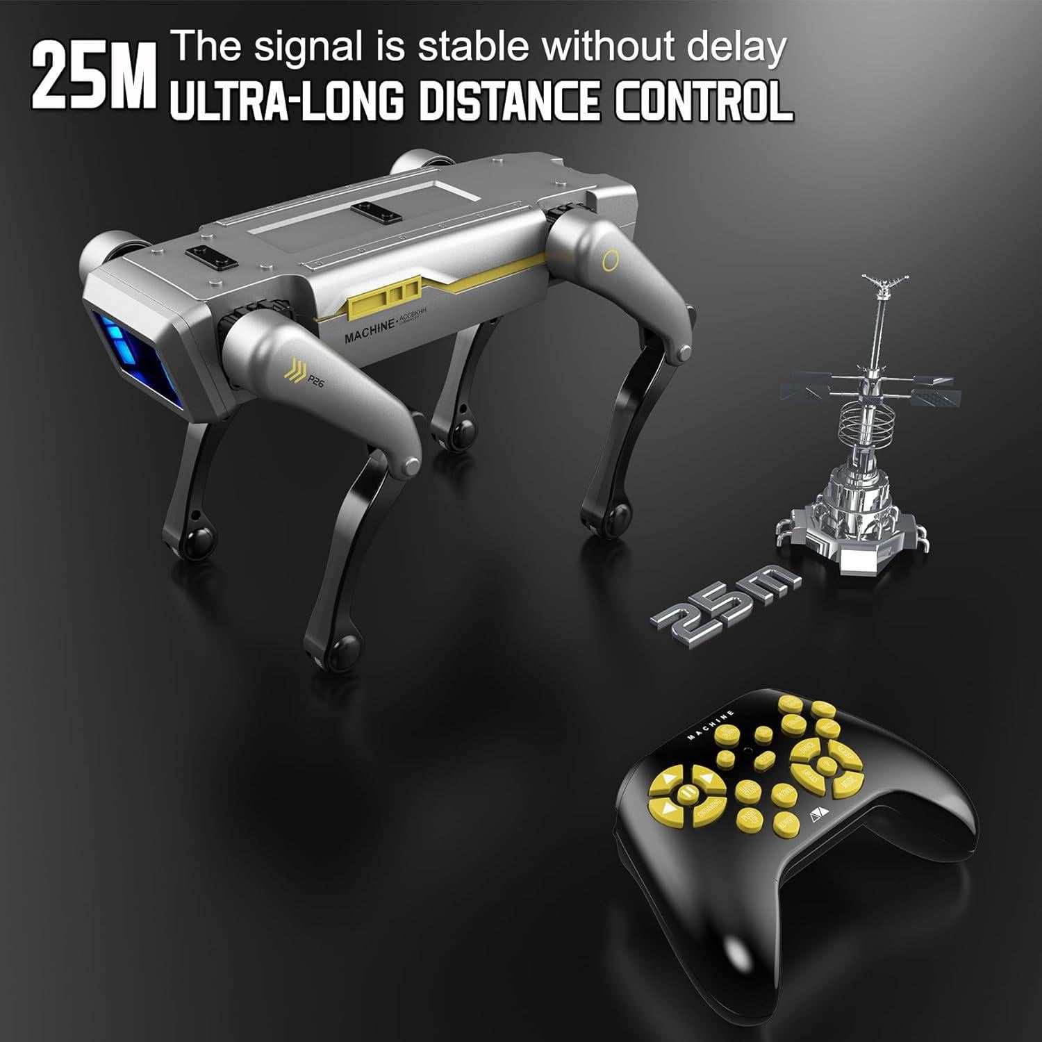 Perro Robot Inteligente EVADA con Control Remoto y APP