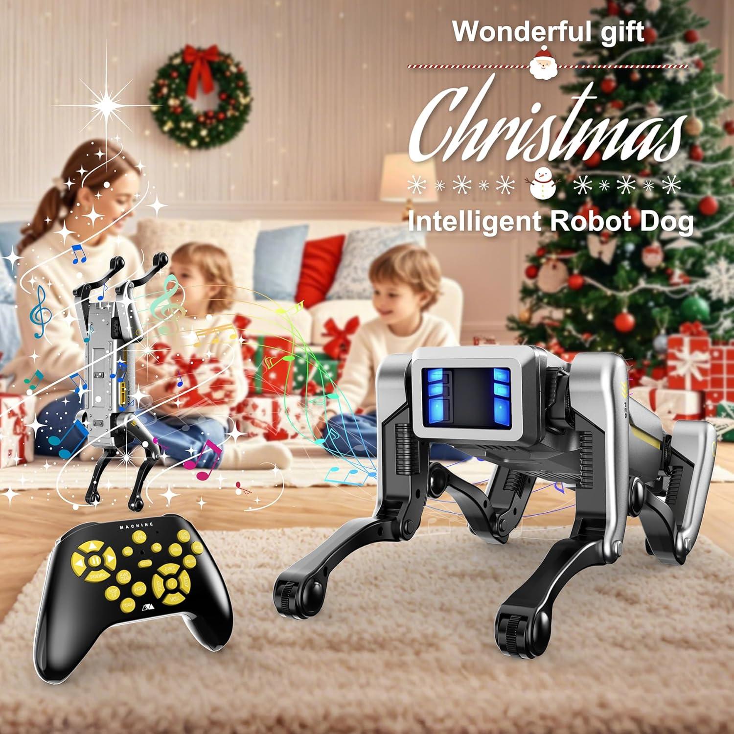 Perro Robot Inteligente EVADA con Control Remoto y APP