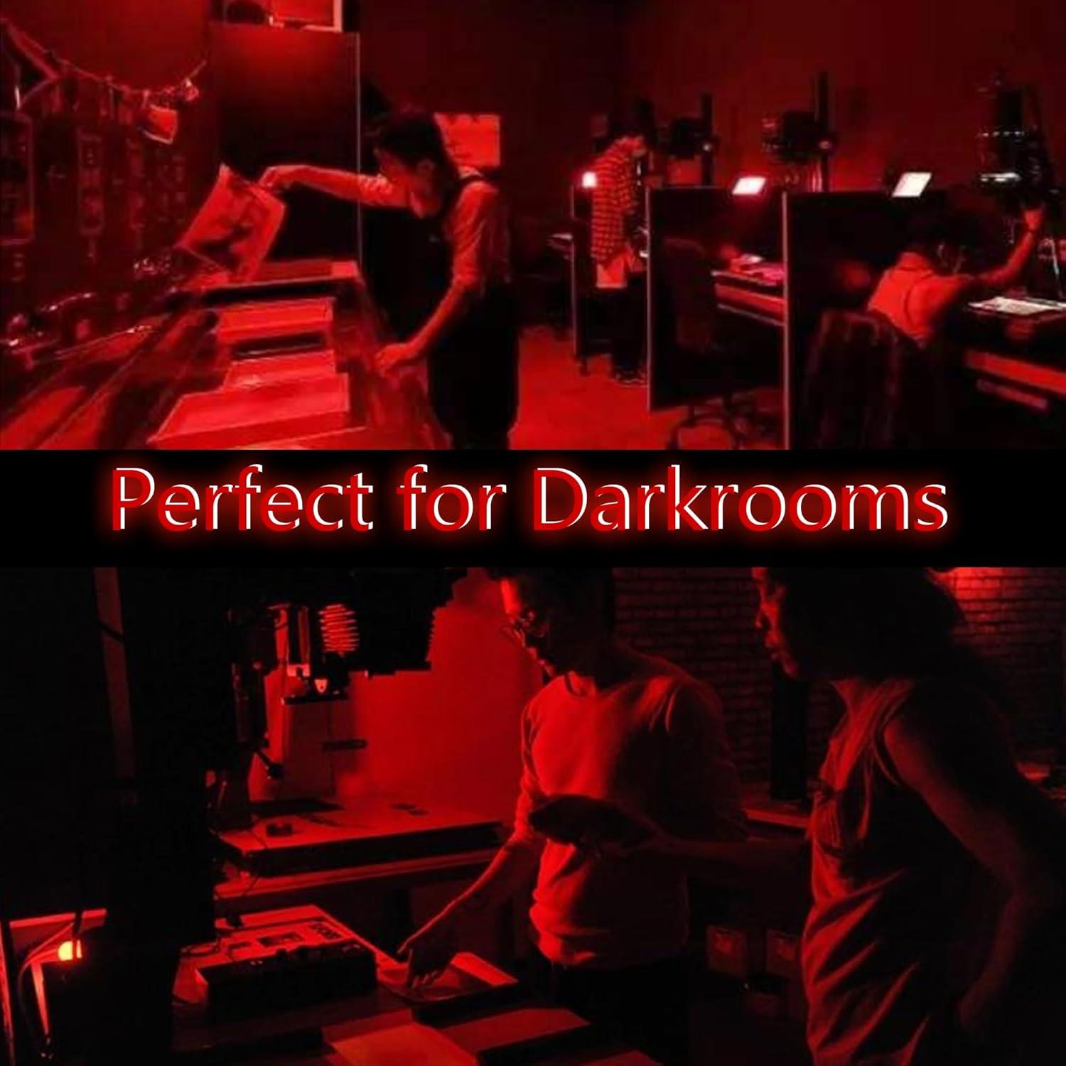 Lámpara Roja Portátil de Seguridad YCCLDIPL E27 LED 5W