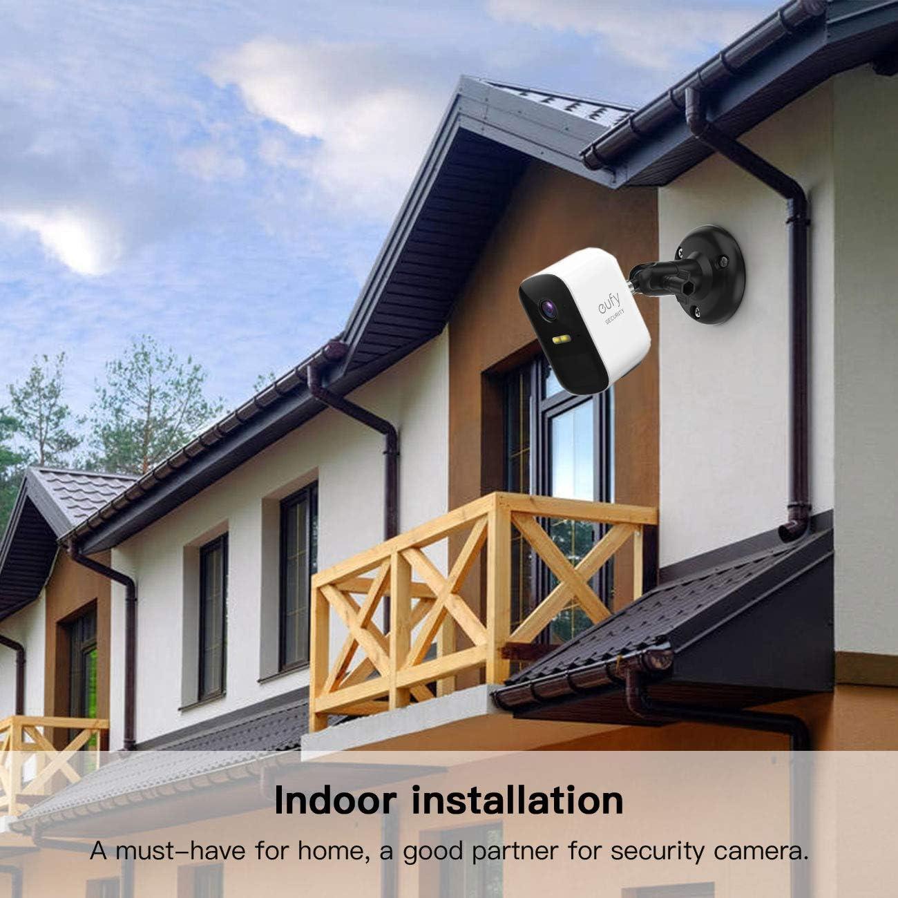 Soporte de Pared Ajustable VOMENC para Eufycam 2C/2 Pro - 2PACK Negro