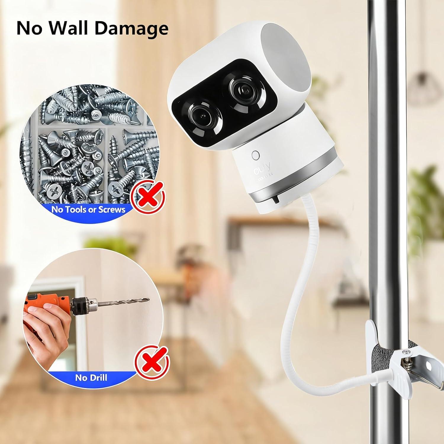 Soporte de Abrazadera Flexible Eufy Indoor Cam 39.88 cm