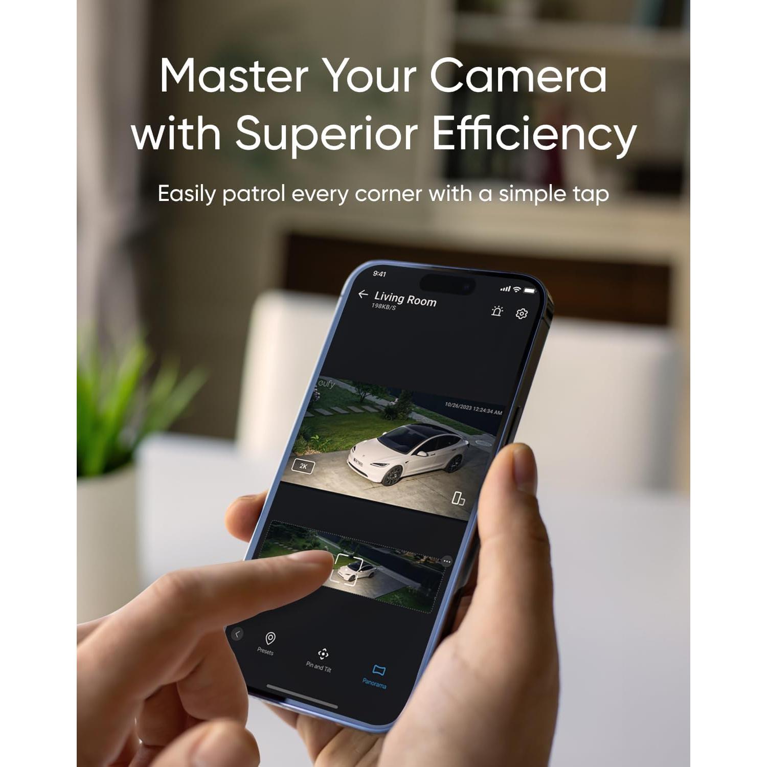 Cámara de Seguridad Eufy Floodlight E30 2K con Timbre E340