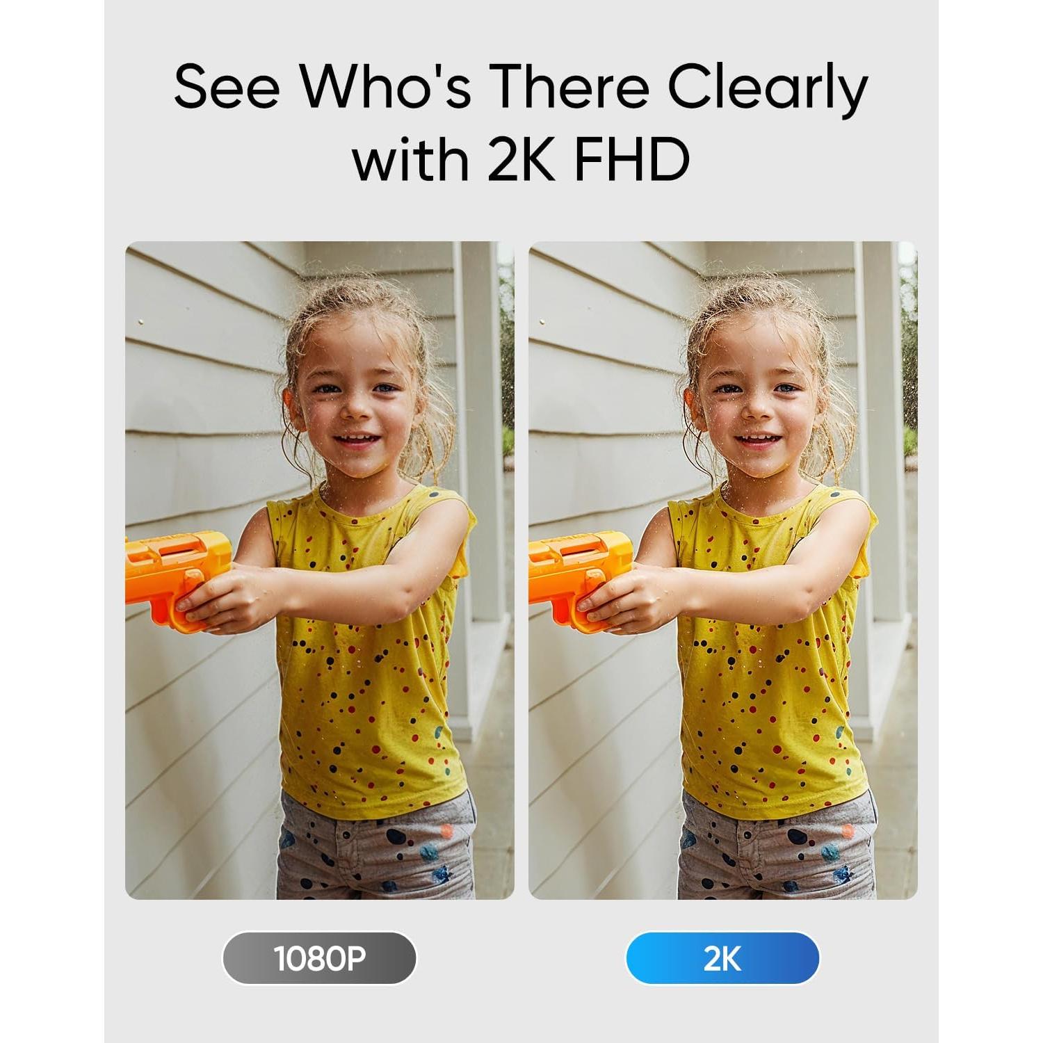 Timbre de Video eufy C31 2K FHD con Timbre Adicional