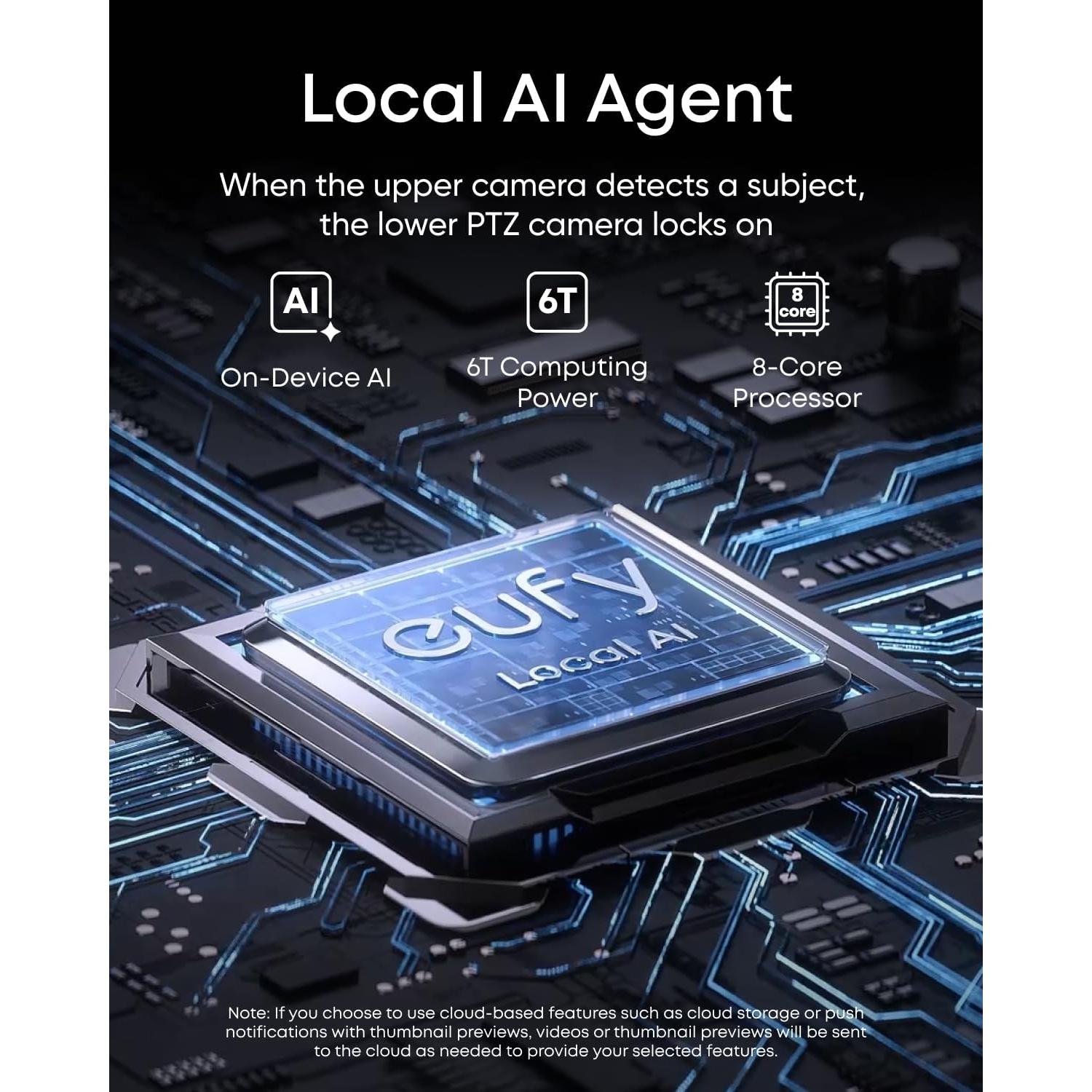 Sistema de Seguridad NVR PoE eufy E41, 4 Cámaras 4K, 2TB HDD