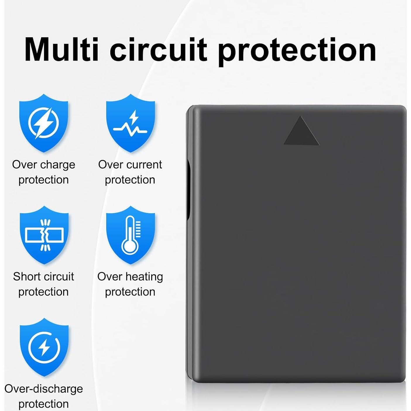 Batería Recargable GOROFO S330 para Cerraduras Inteligentes