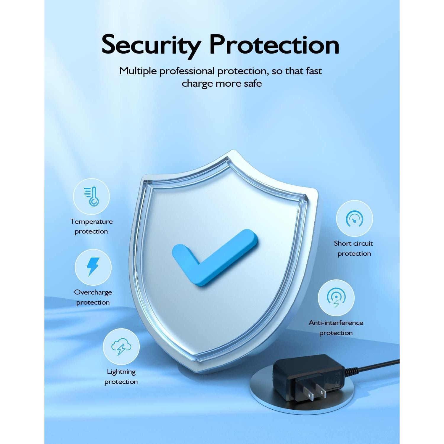 Cargador Adaptador 12V eeTao para eufy Security eufyCam 3