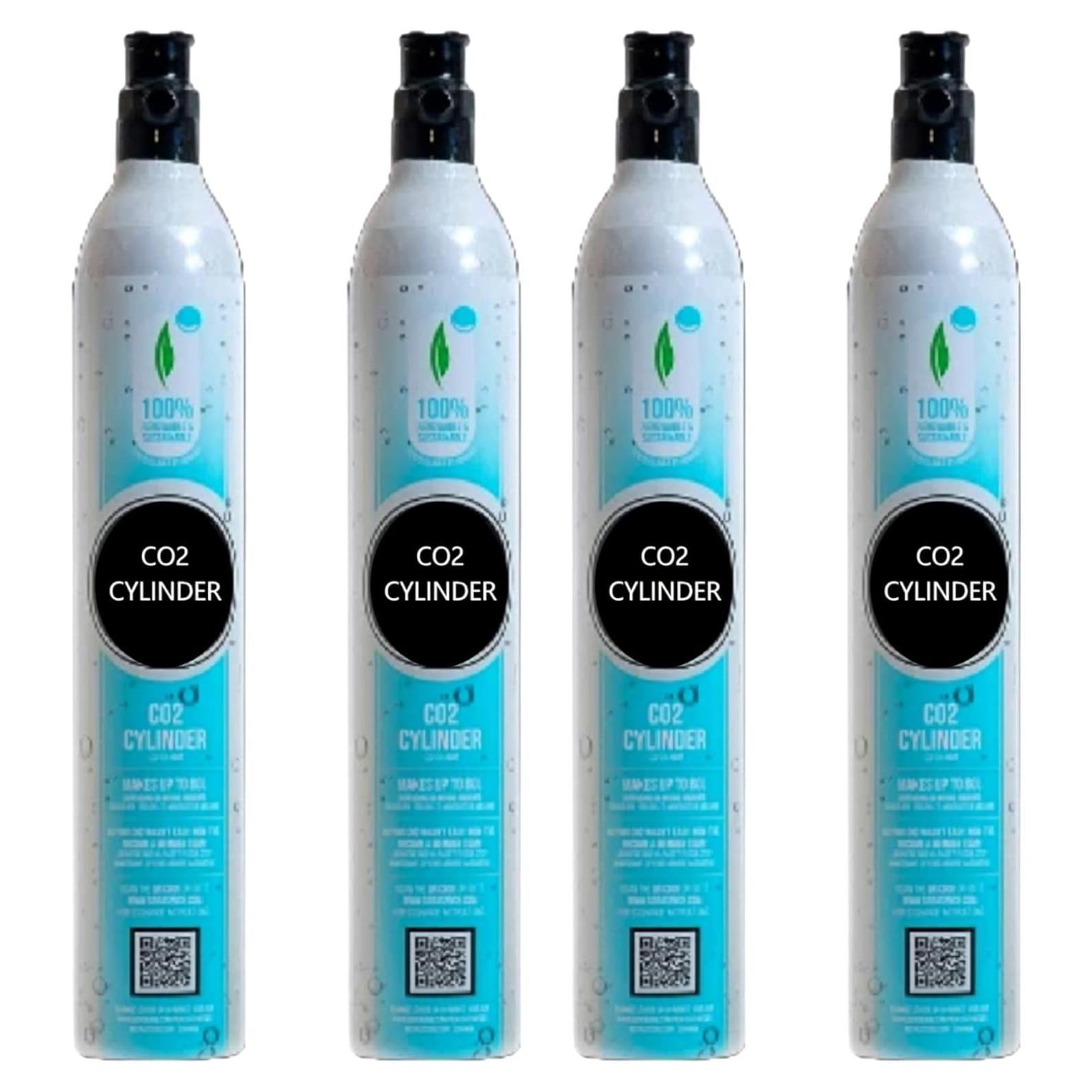 Recarga 4 Cartuchos CO2 60L FIZZIT para Fabricantes de Soda