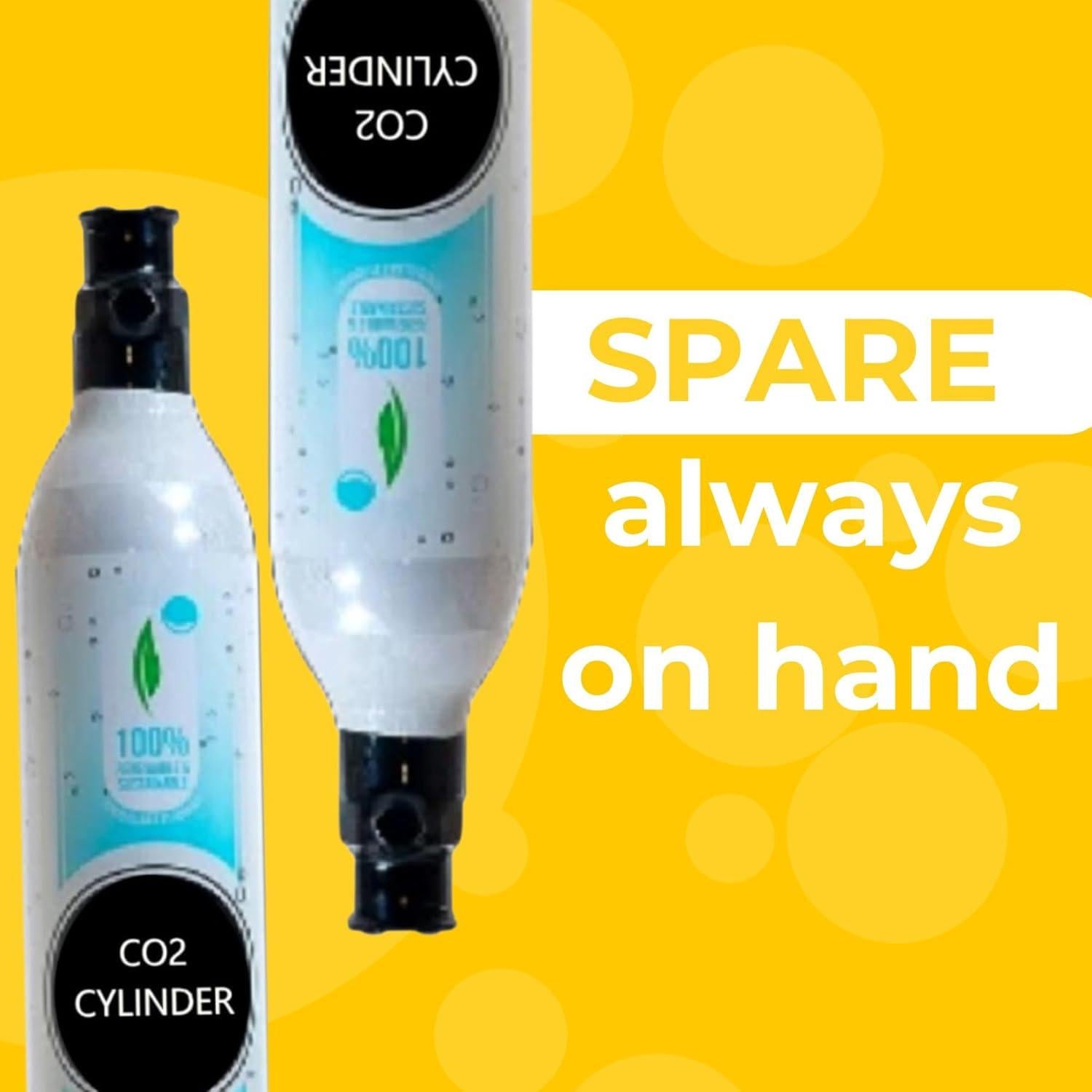 Recarga 4 Cartuchos CO2 60L FIZZIT para Fabricantes de Soda