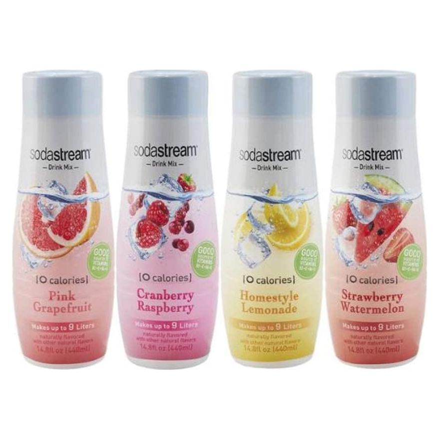 Conjunto de Mezclas de Sabor Sodastream 29.57 ml 0 Calorías