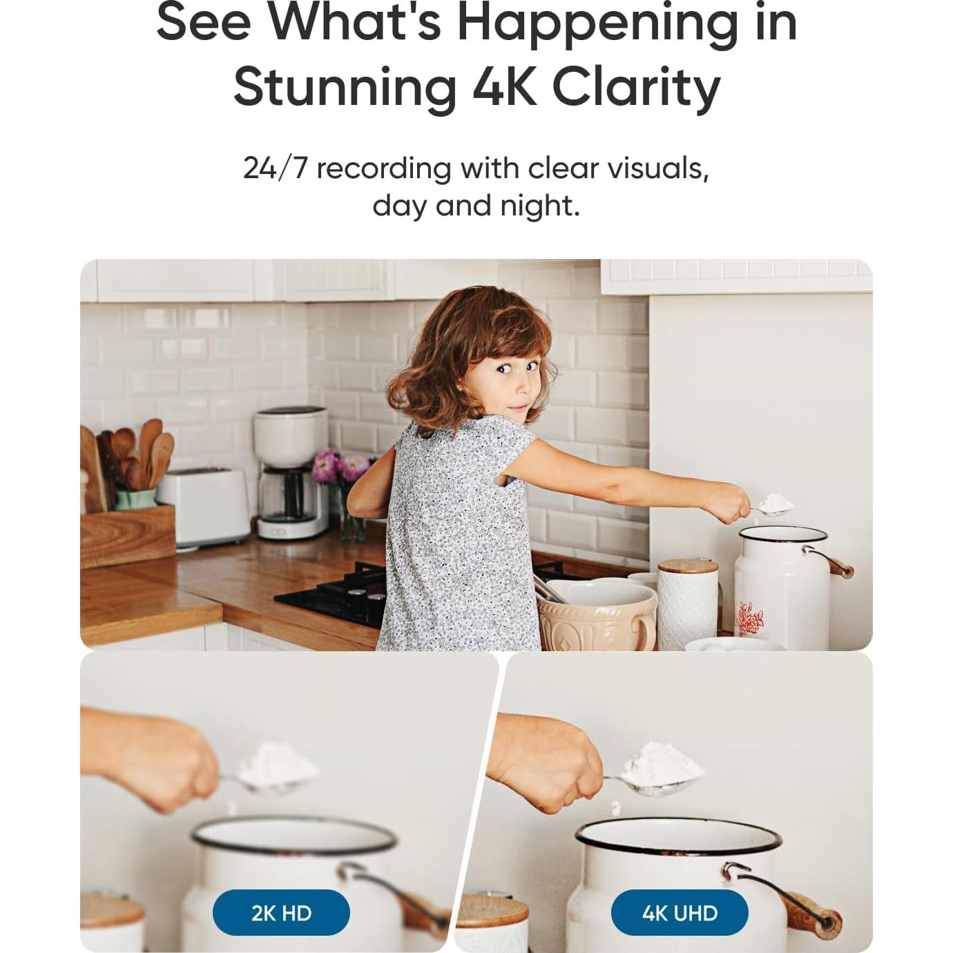 Cámara de Seguridad Interior Eufy S350 4K UHD Dual con Zoom 8x