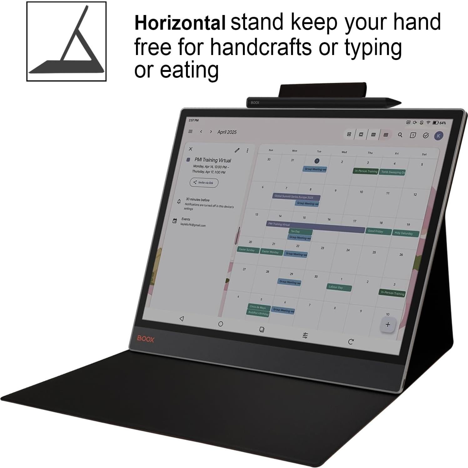 Funda Magnética para Boox Tab X C 13.3" y Note Max 2024 - Negro