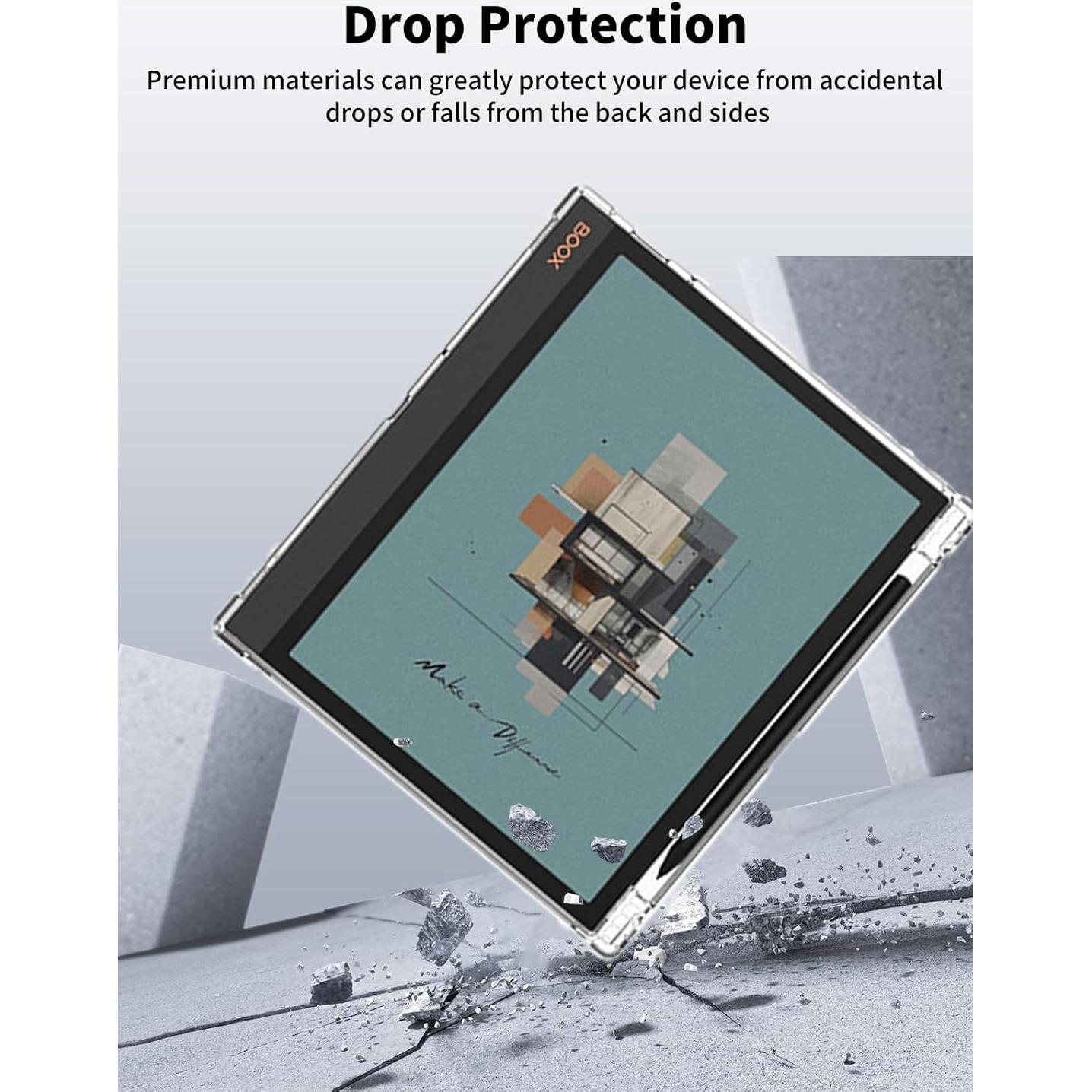 Funda Protectora BOOX Note Air 4 C 10.3" TPU Transparente NOUKAJU