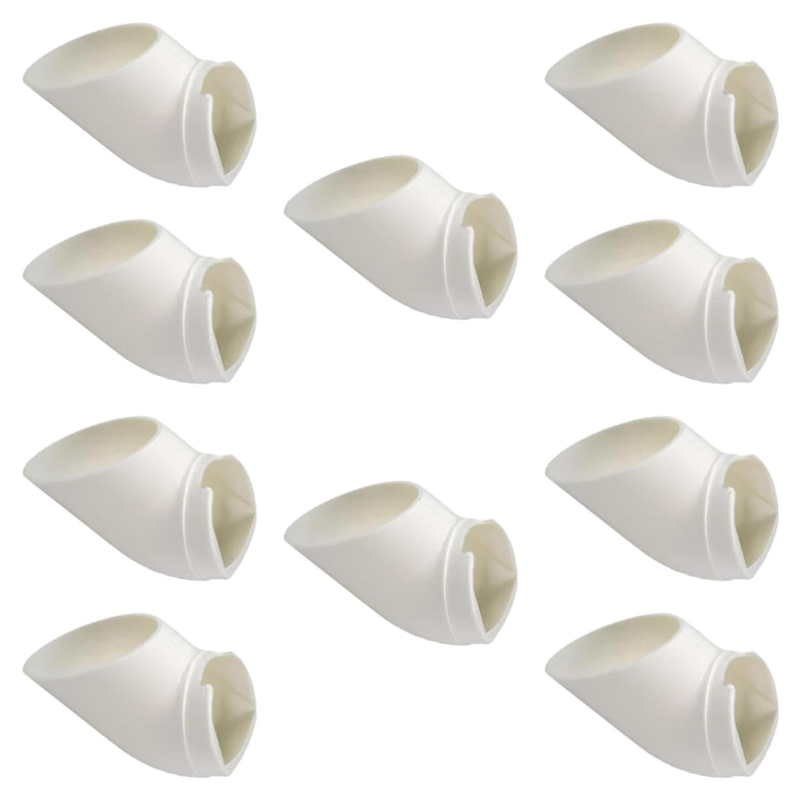 10 Macetas Hidropónicas para Cultivo Vertical de Verduras