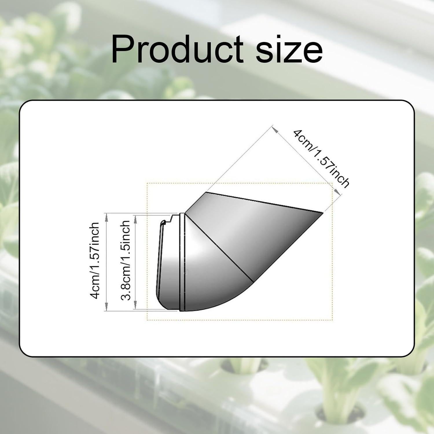 10 Macetas Hidropónicas para Cultivo Vertical de Verduras