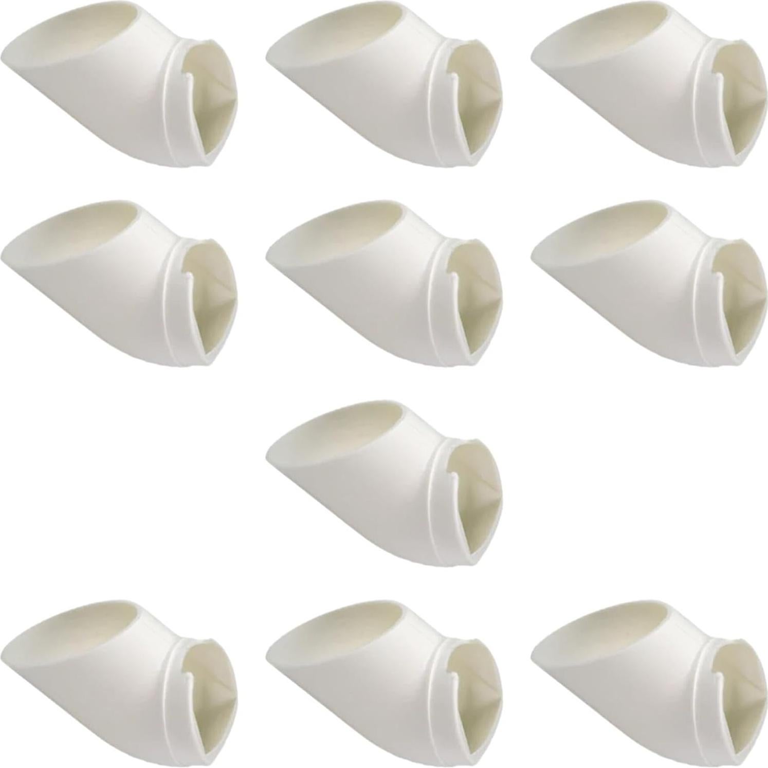 10 Macetas Hidropónicas para Cultivo Vertical de Verduras