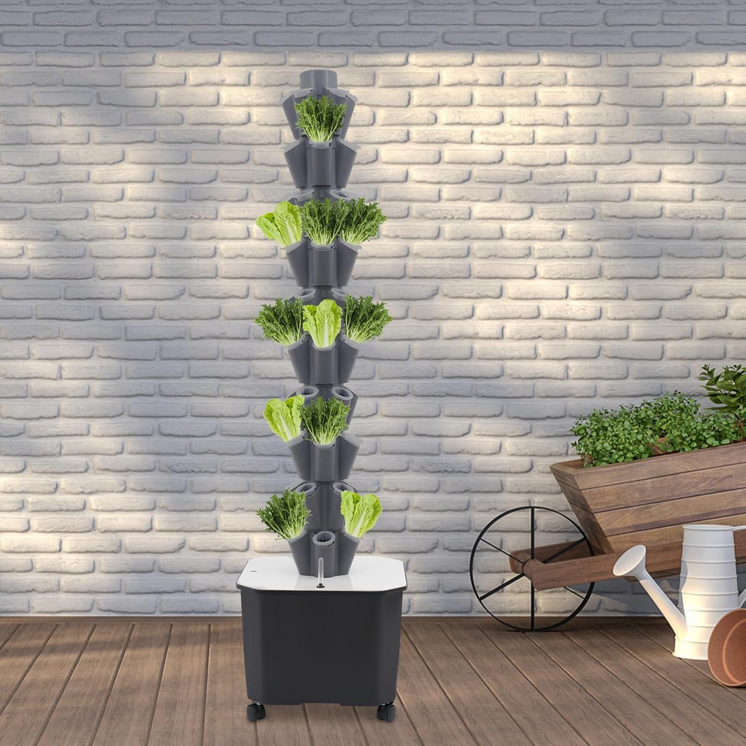 Sistema de Cultivo Hidropónico Banborba 50 Plantas Vertical 45L