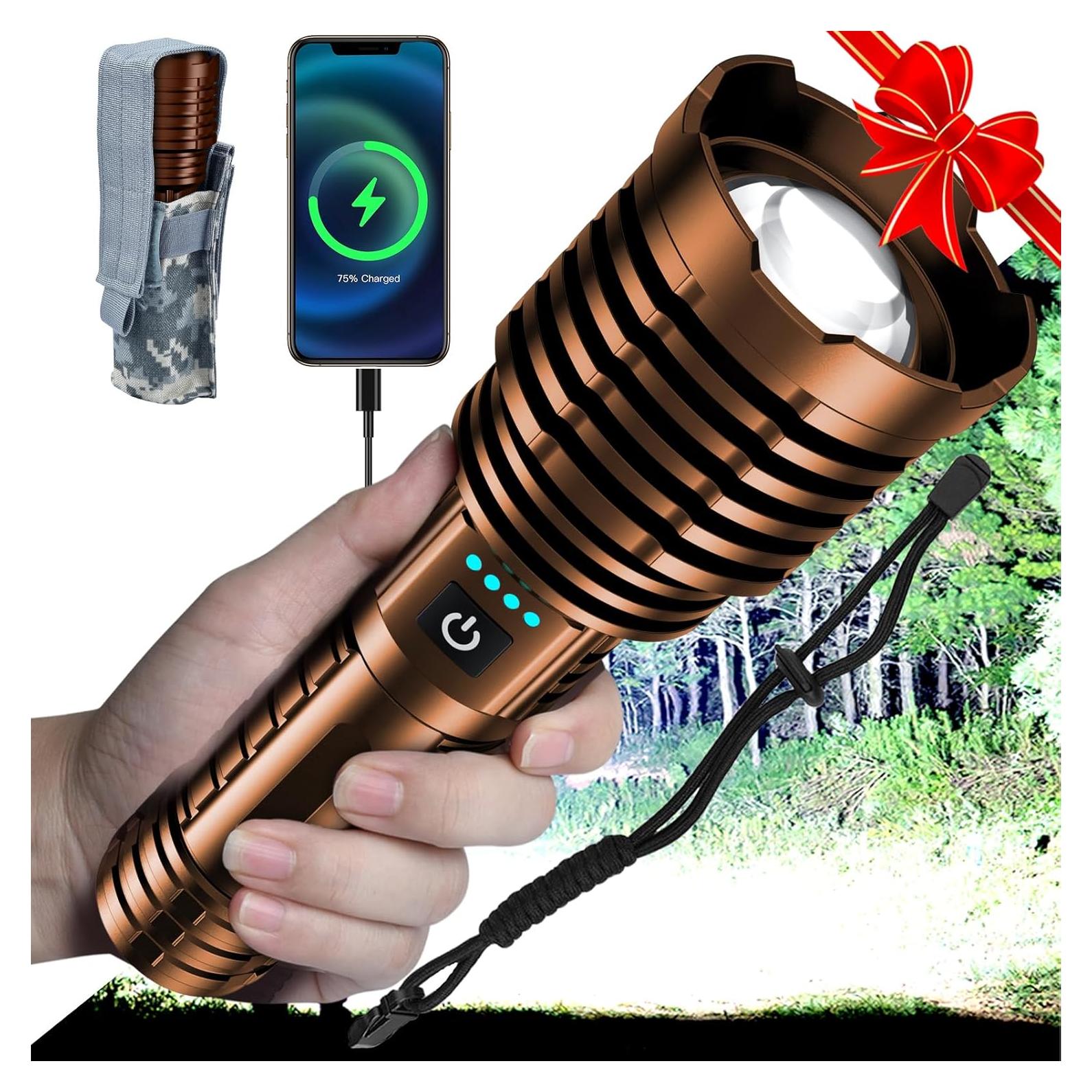 Linterna Táctica Impermeable baibian XHP160-A8 5000 Lúmenes