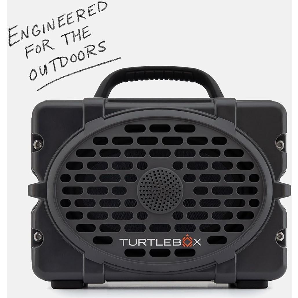 Altavoz Bluetooth Turtlebox Gen 3 Impermeable 120dB Gris/Azul